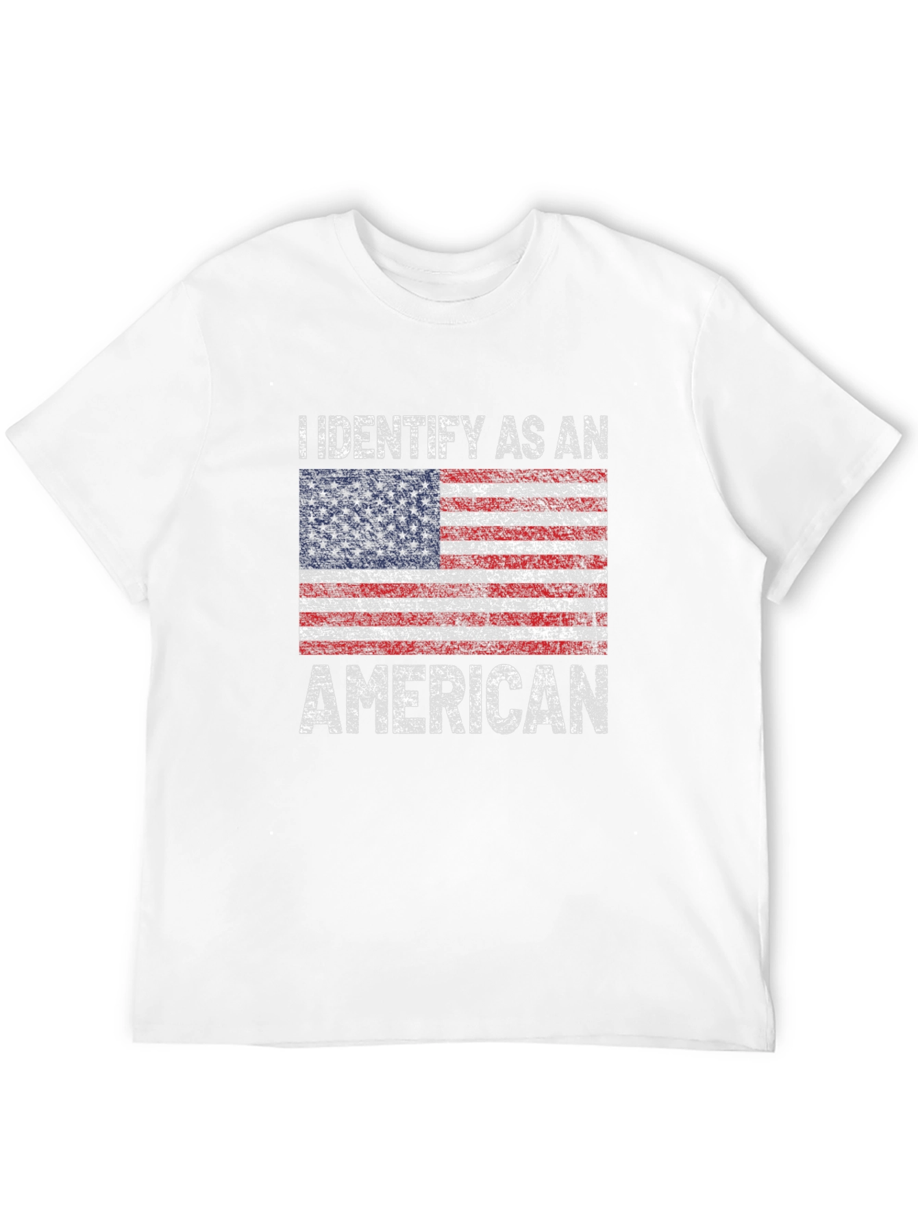 I Identify As An American Flag T-Shirt