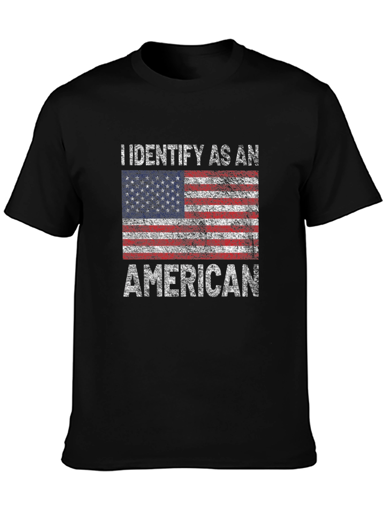 I Identify As An American Flag T-Shirt