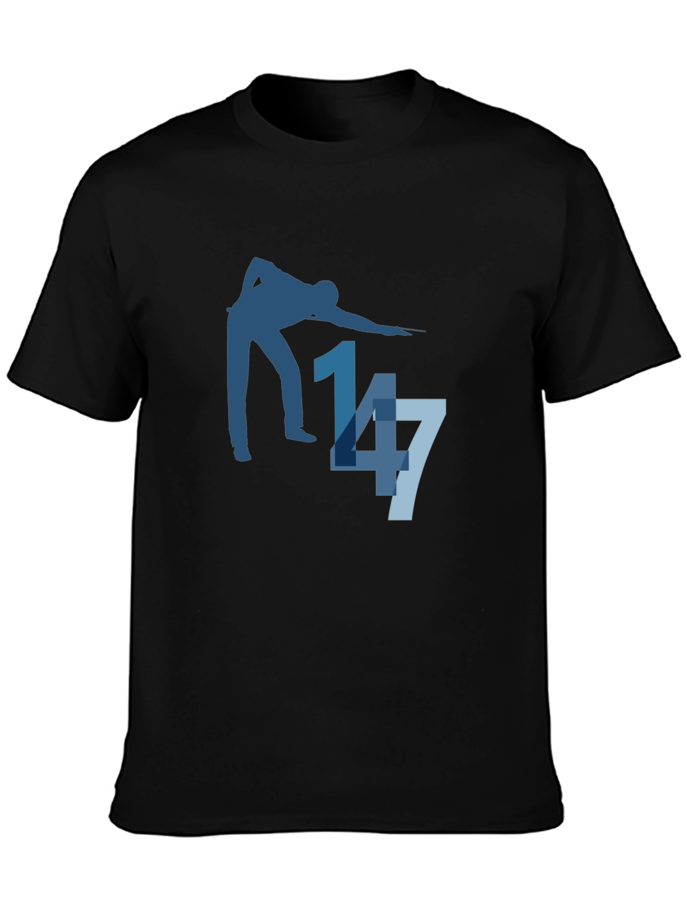 Snooker Player 147 T-Shirt - Billiards Design