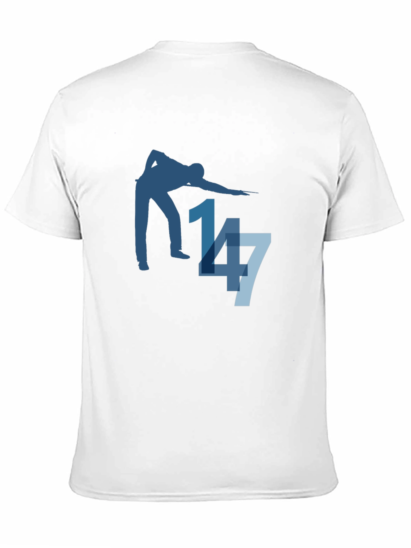 Snooker Player 147 T-Shirt - Billiards Design