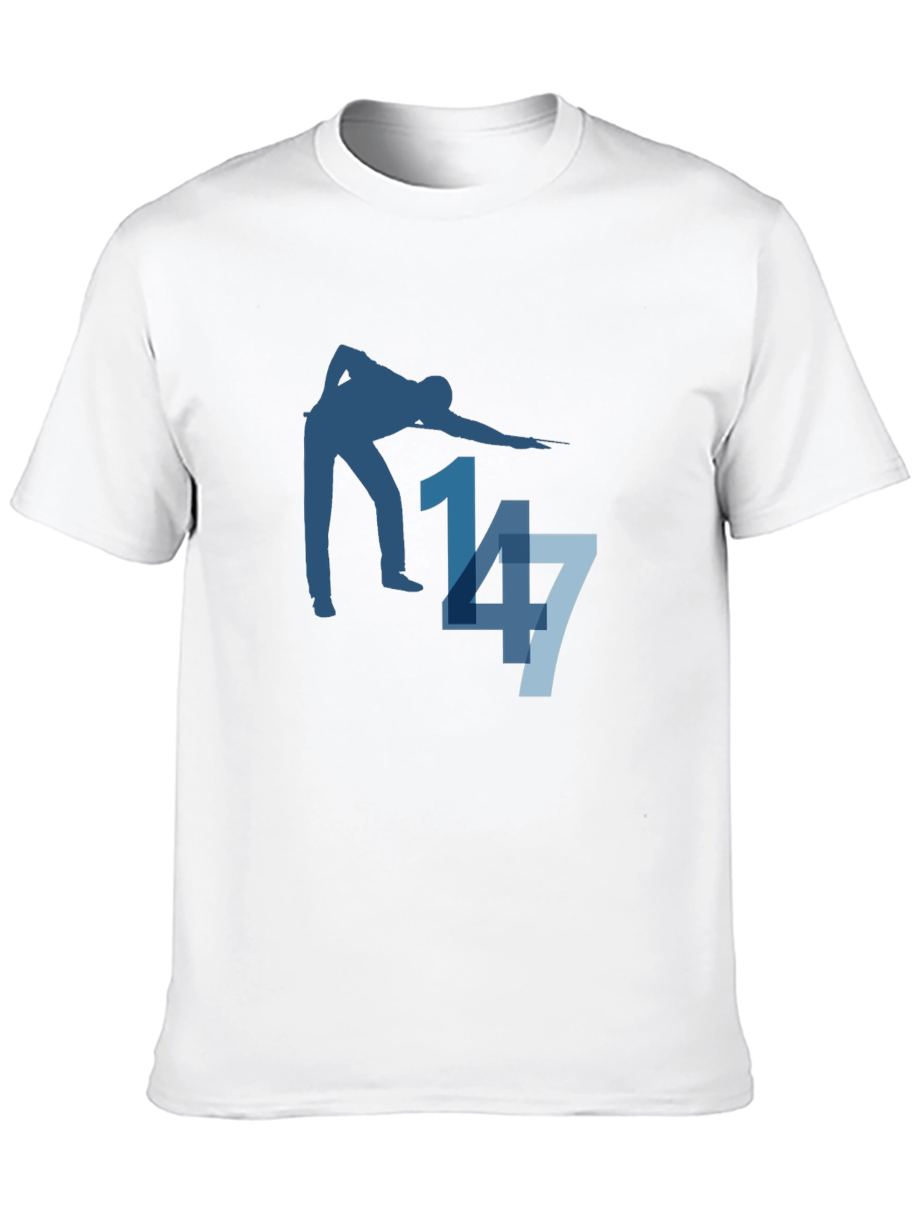 Snooker Player 147 T-Shirt - Billiards Design