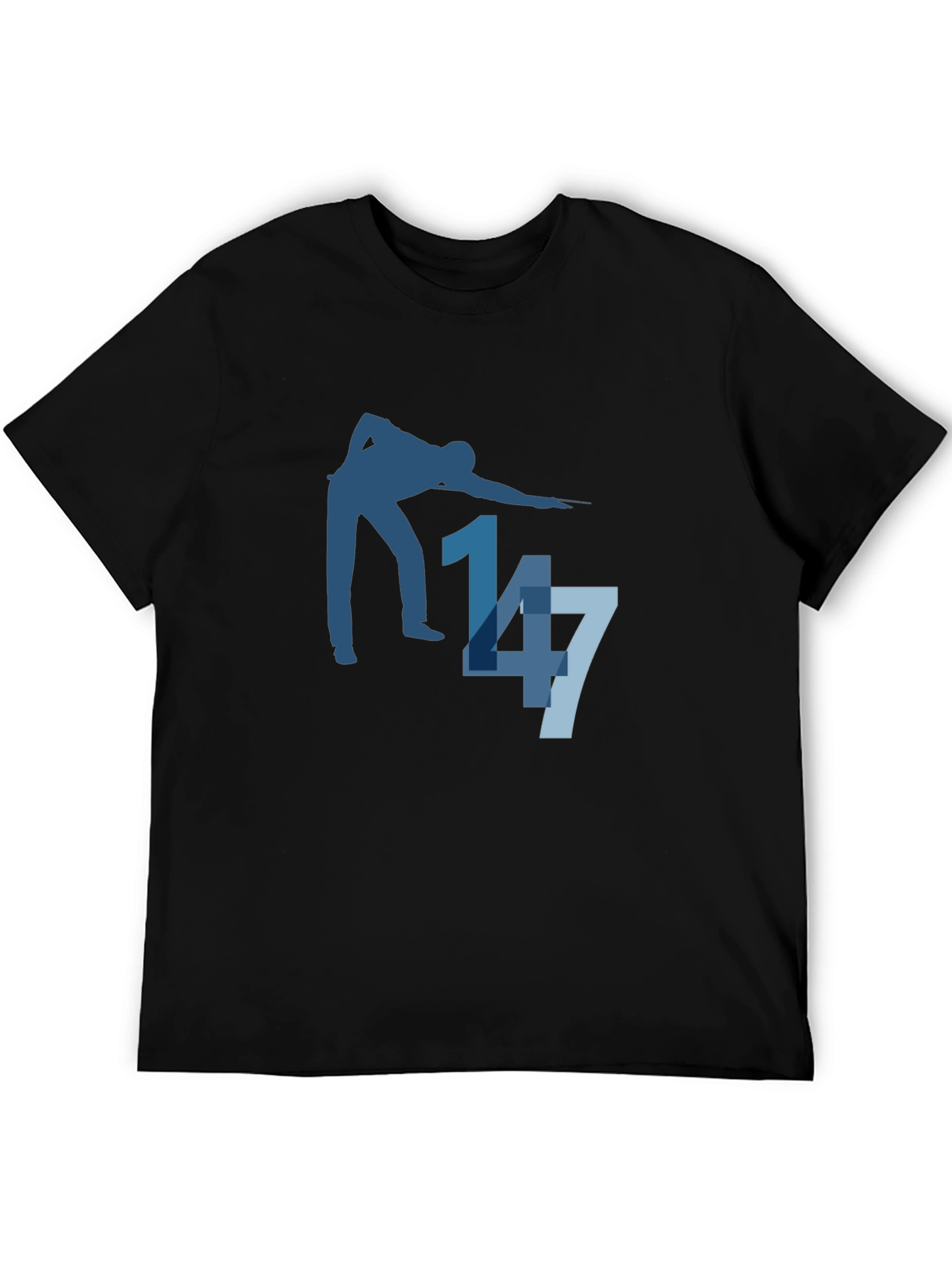 Snooker Player 147 T-Shirt - Billiards Design
