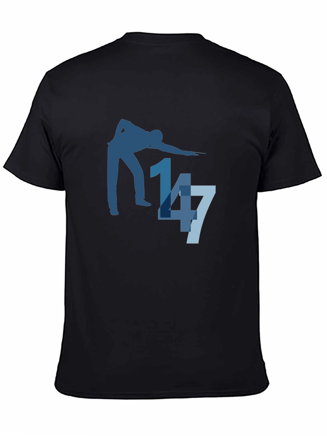 Snooker Player 147 T-Shirt - Billiards Design