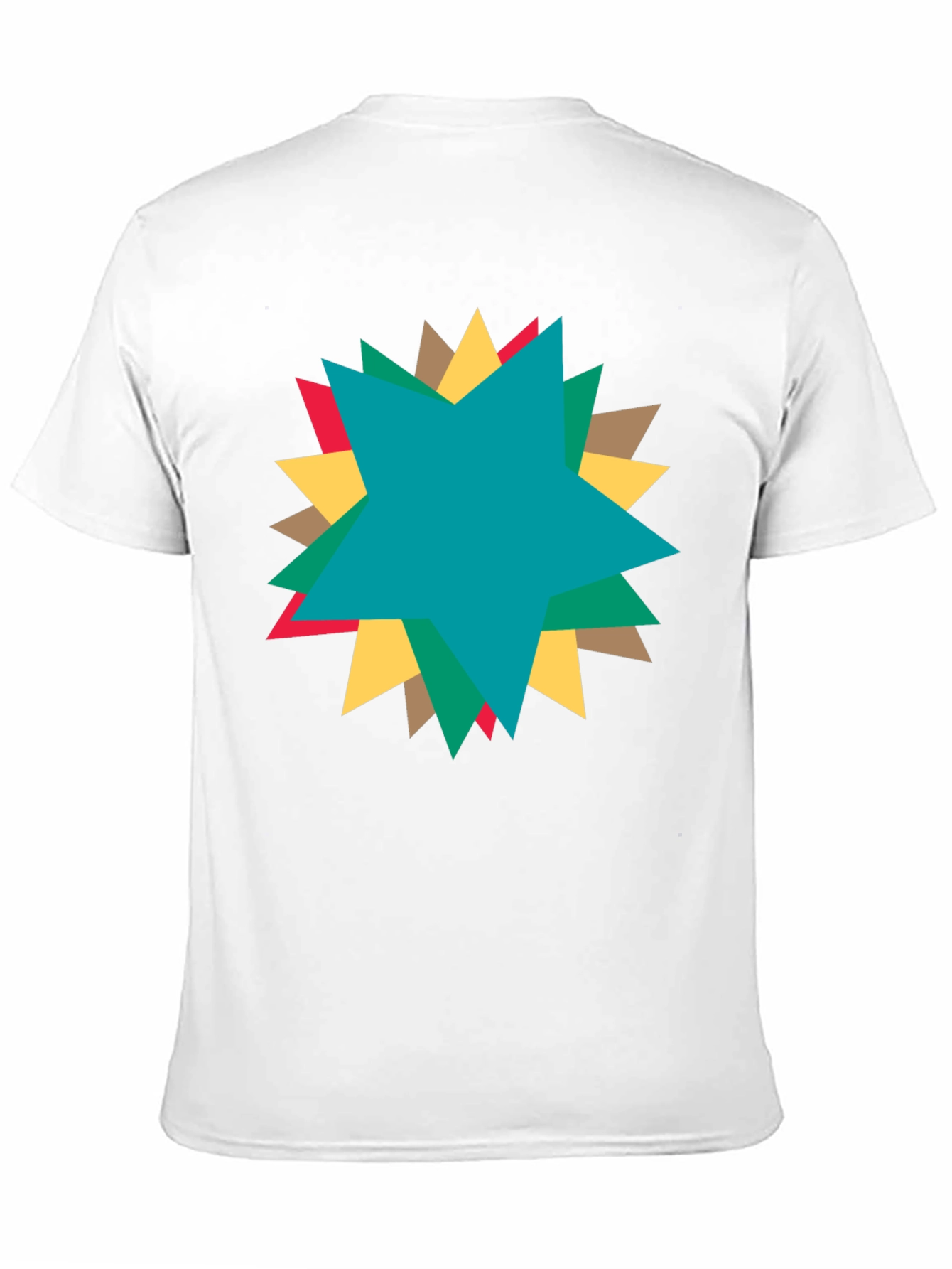 Starburst Graphic T-Shirt - Casual Comfort