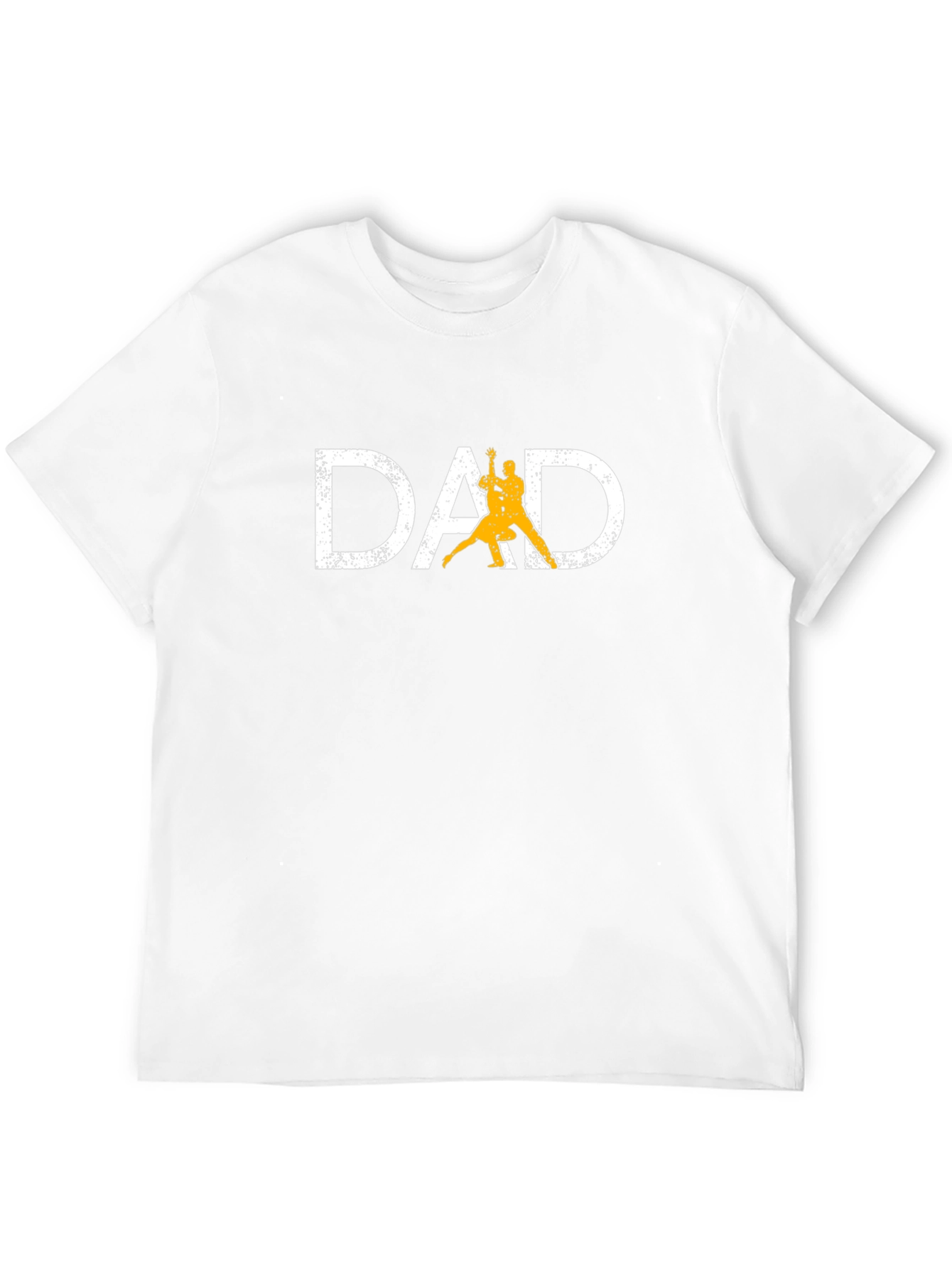 Dad Tango Graphic Tee - Black Cotton Shirt