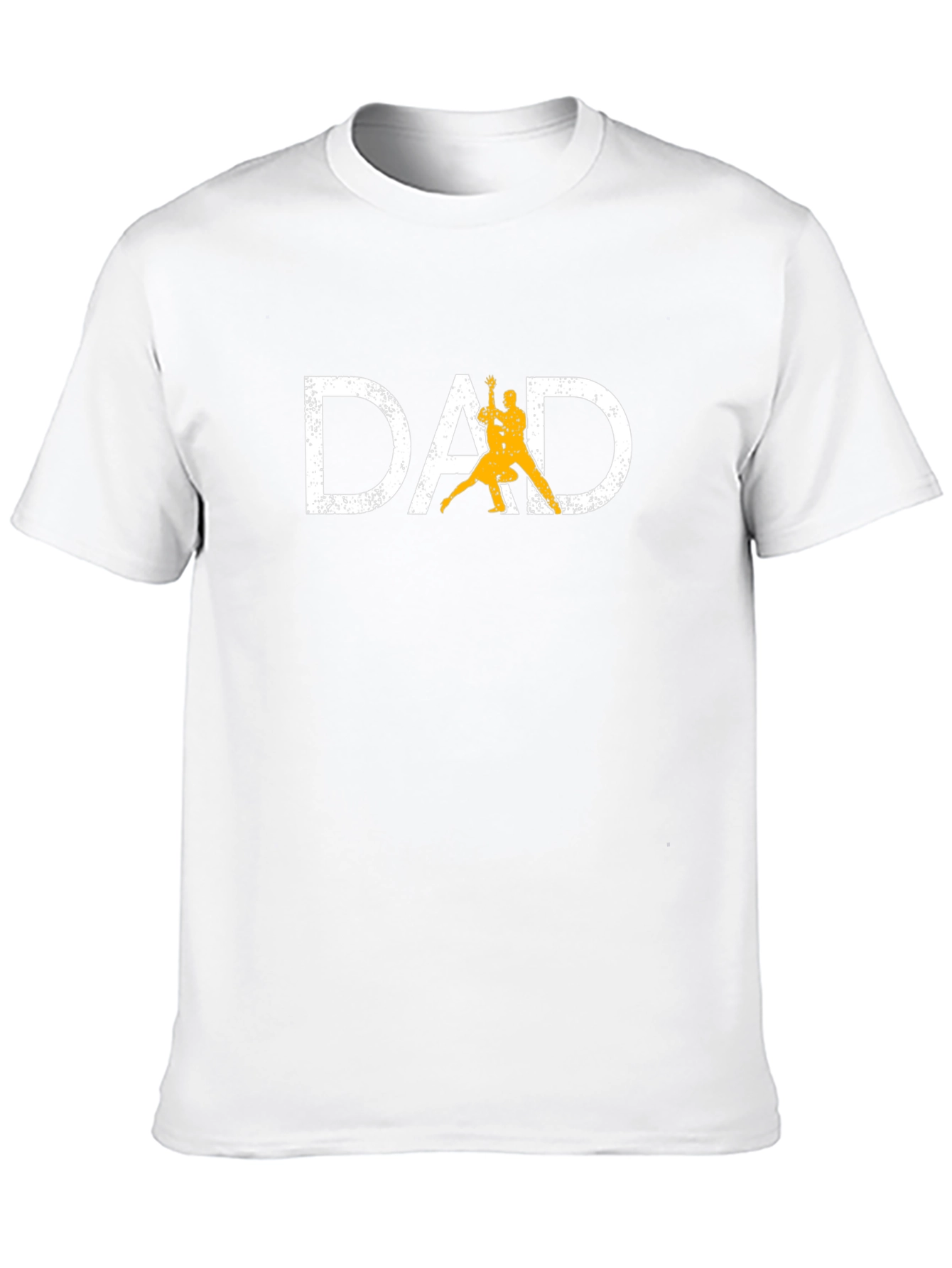 Dad Tango Graphic Tee - Black Cotton Shirt