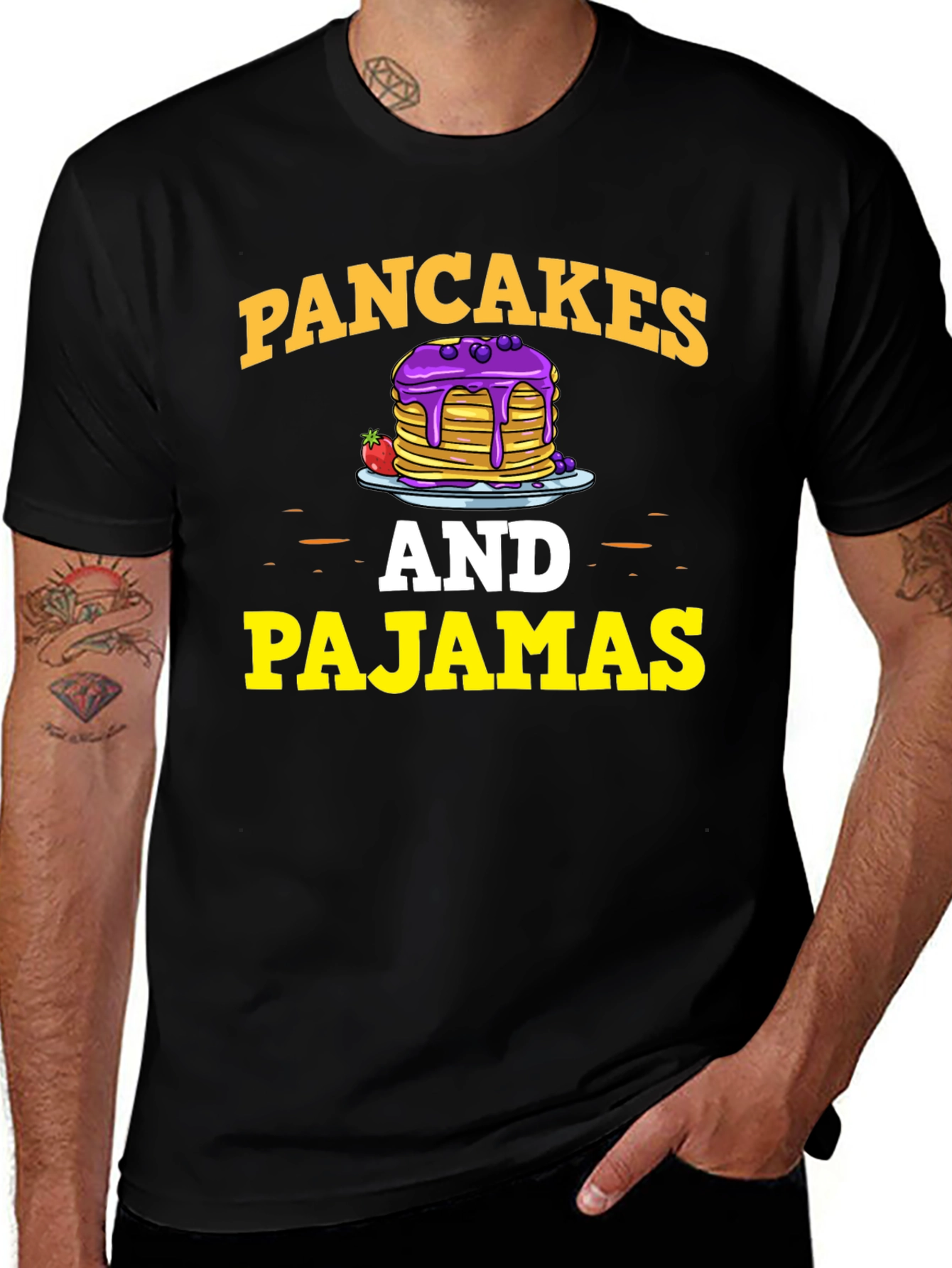 Pancakes and Pajamas Graphic Tee