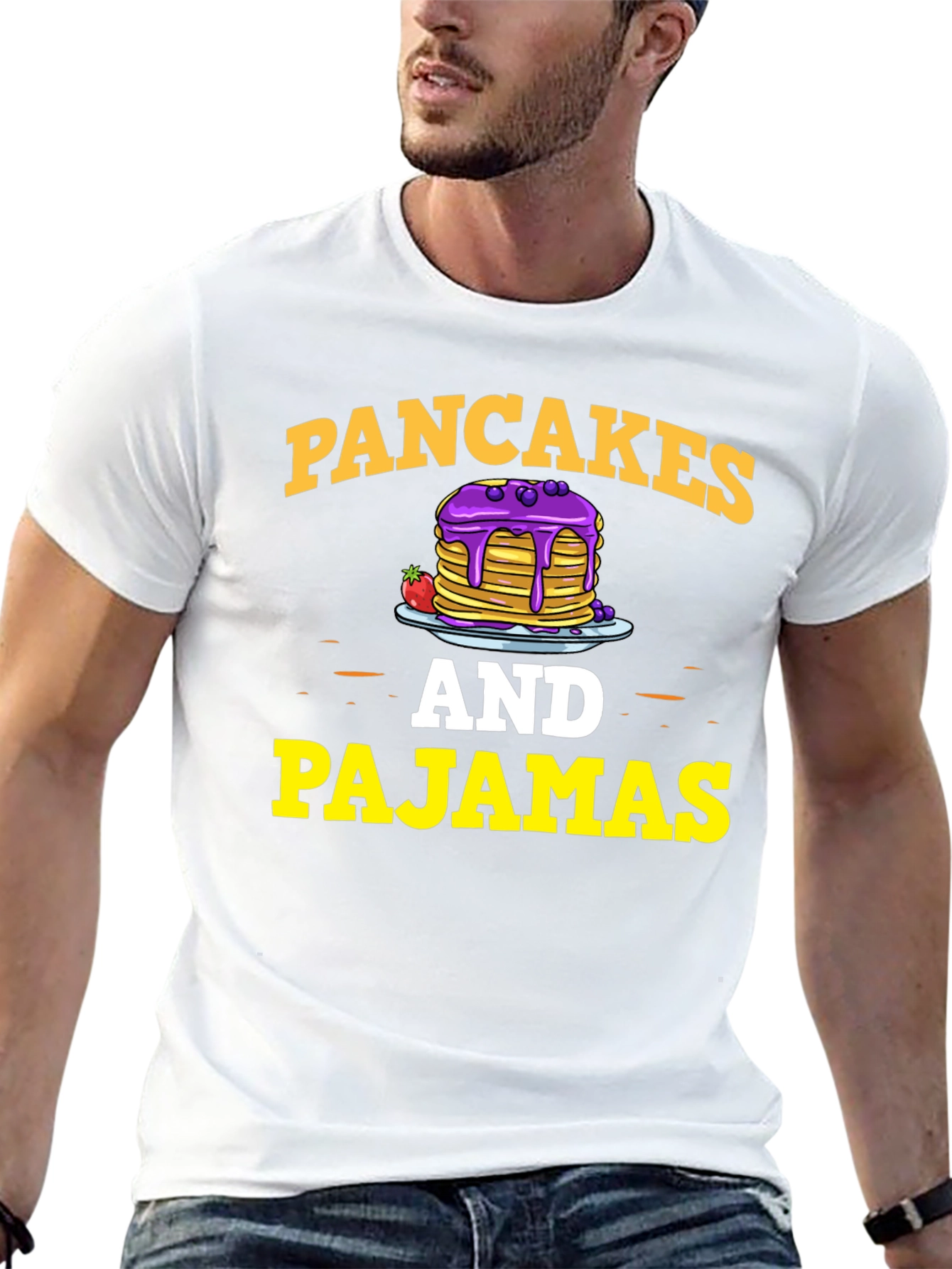 Pancakes and Pajamas Graphic Tee