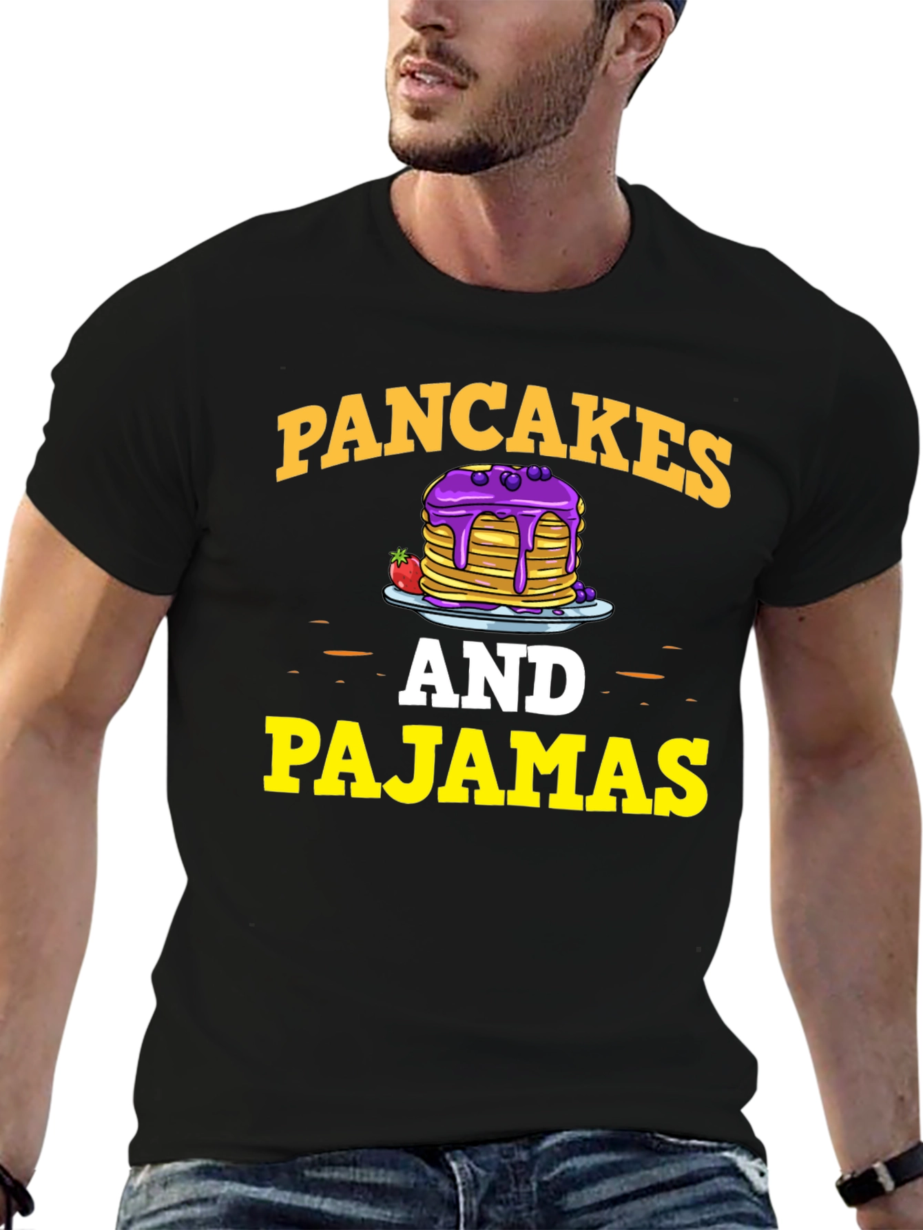 Pancakes and Pajamas Graphic Tee