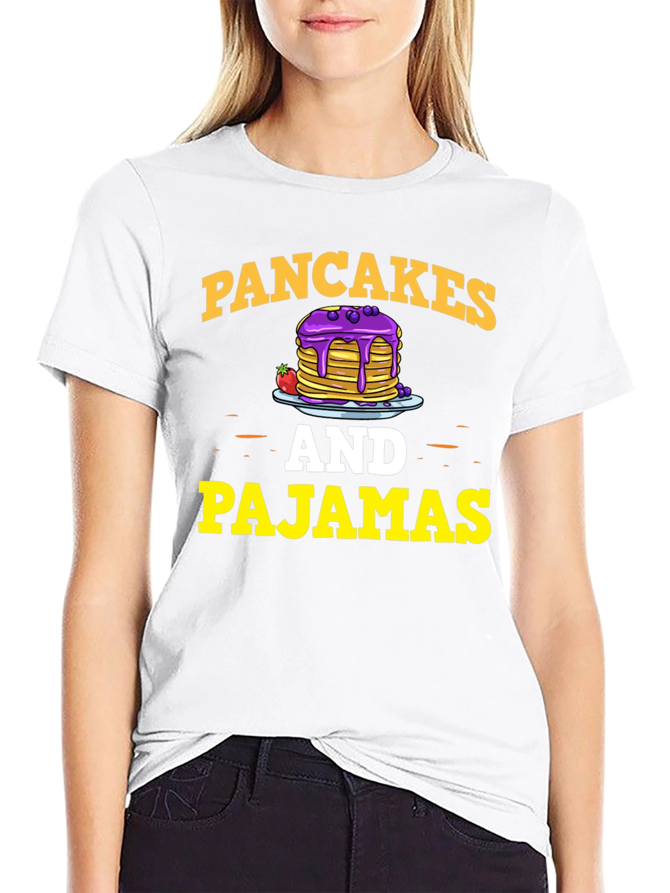 Pancakes and Pajamas Graphic Tee