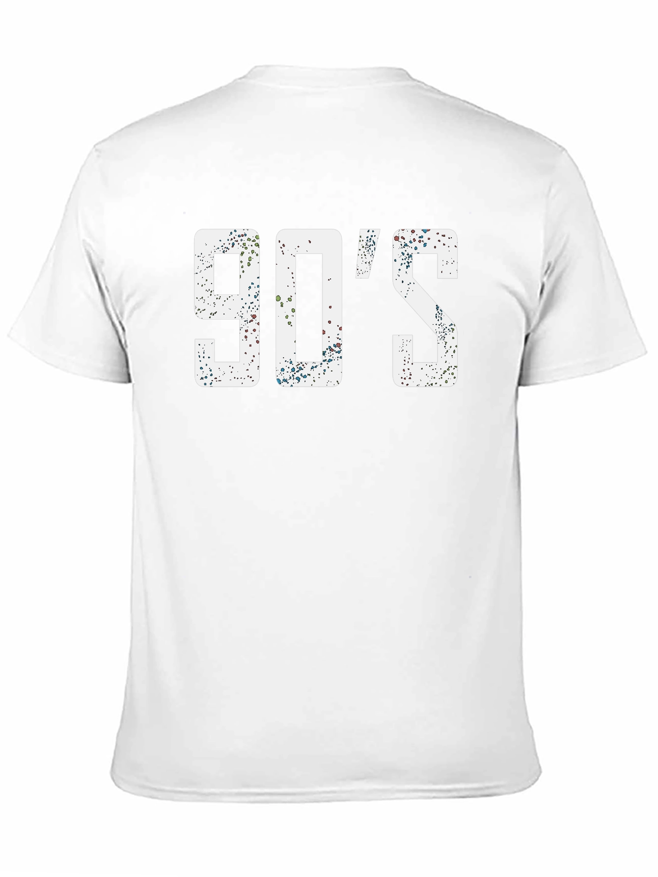 90s Throwback Graphic Tee - Black