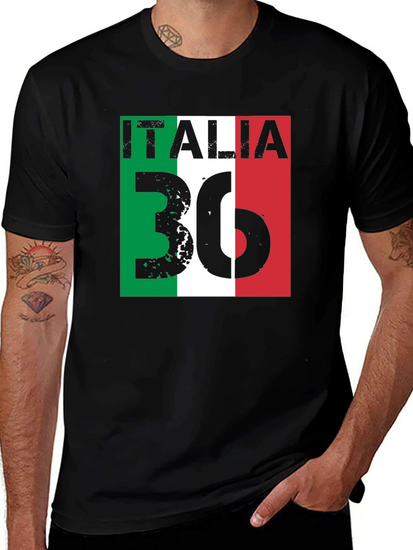 Italia 36 Graphic T-Shirt - Italian Pride Tee