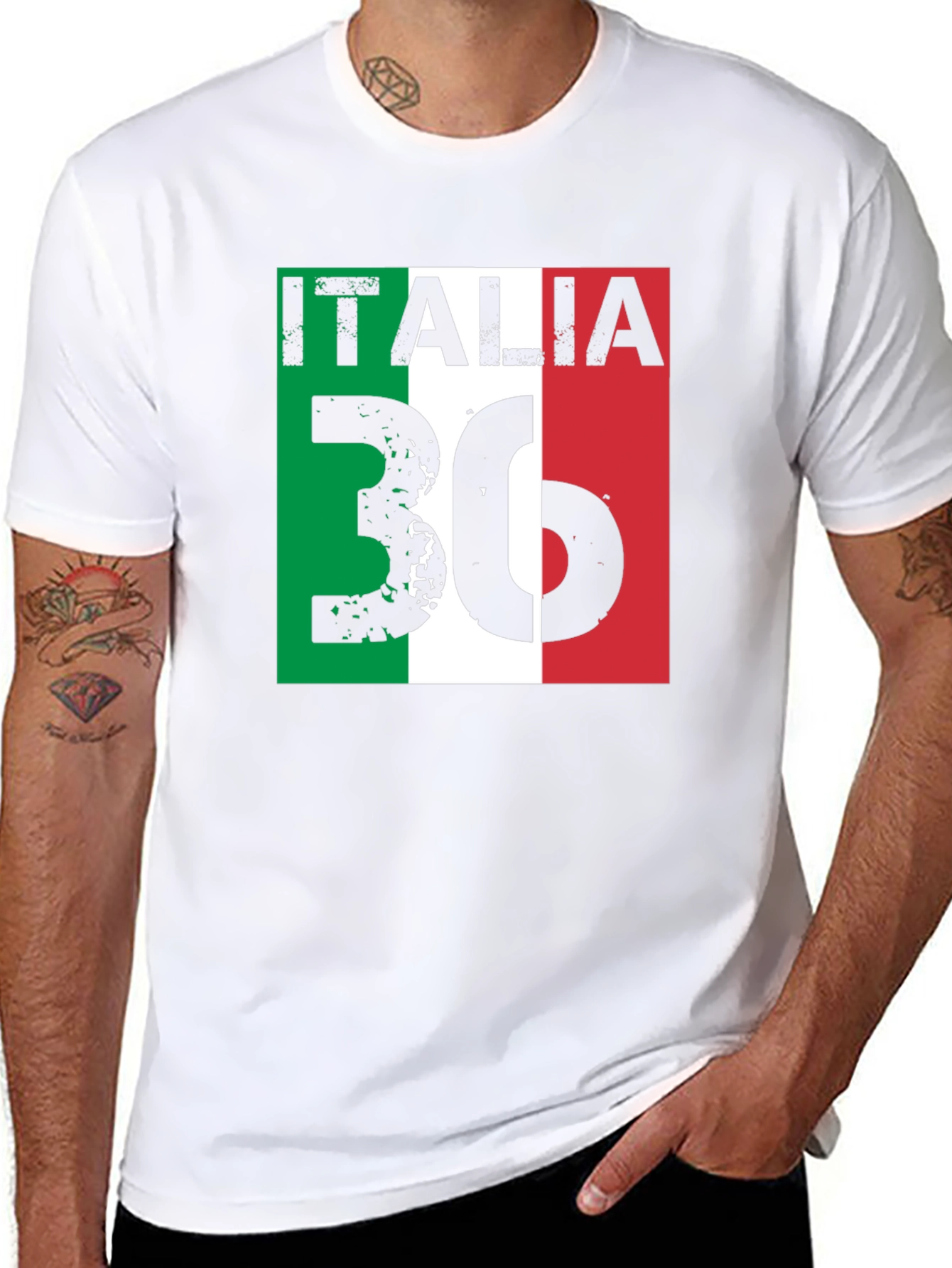 Italia 36 Graphic T-Shirt - Italian Pride Tee
