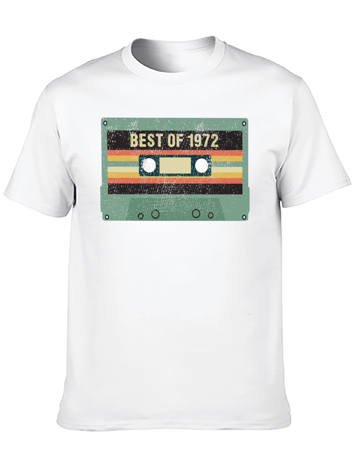Best of 1972 Cassette Tape Graphic Tee