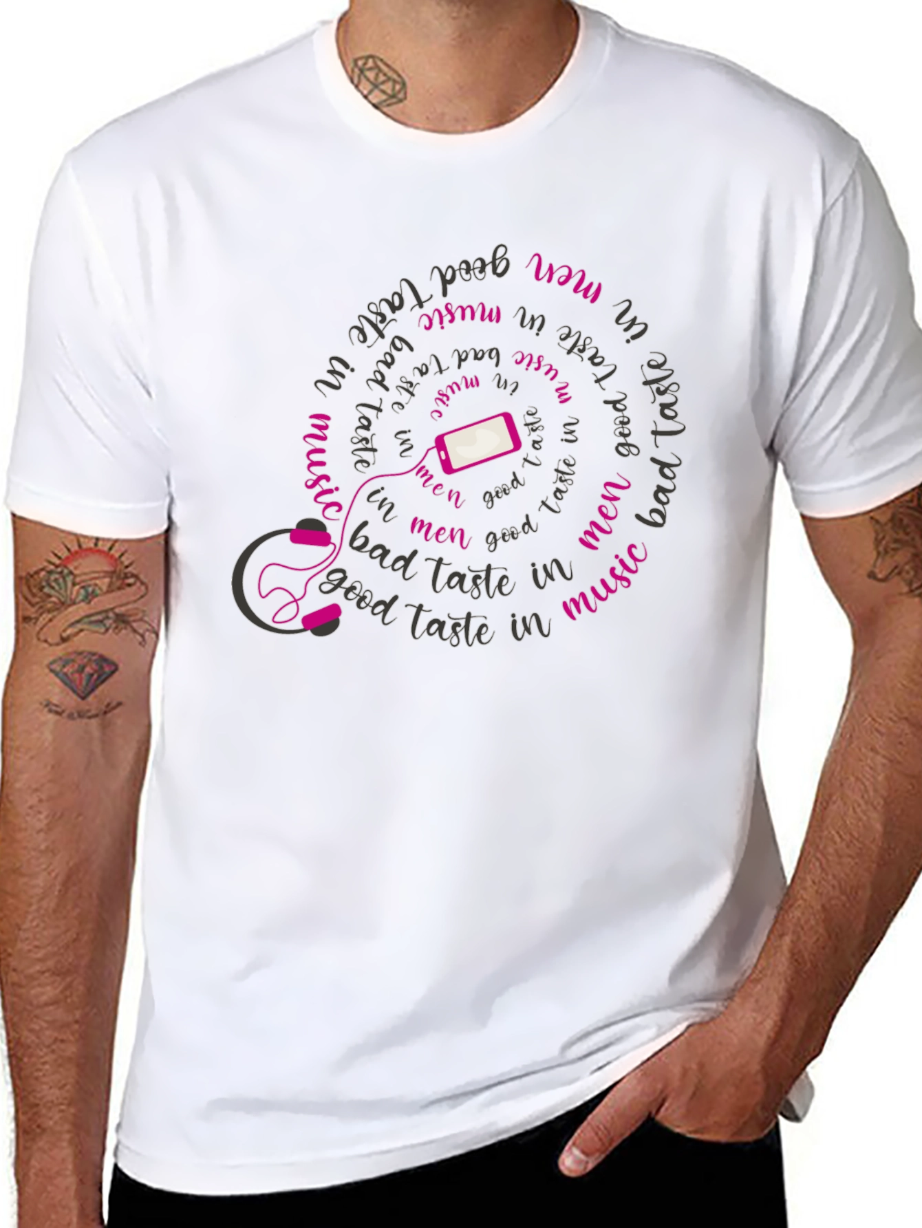 Music Lover T-Shirt - Bad Taste in Music