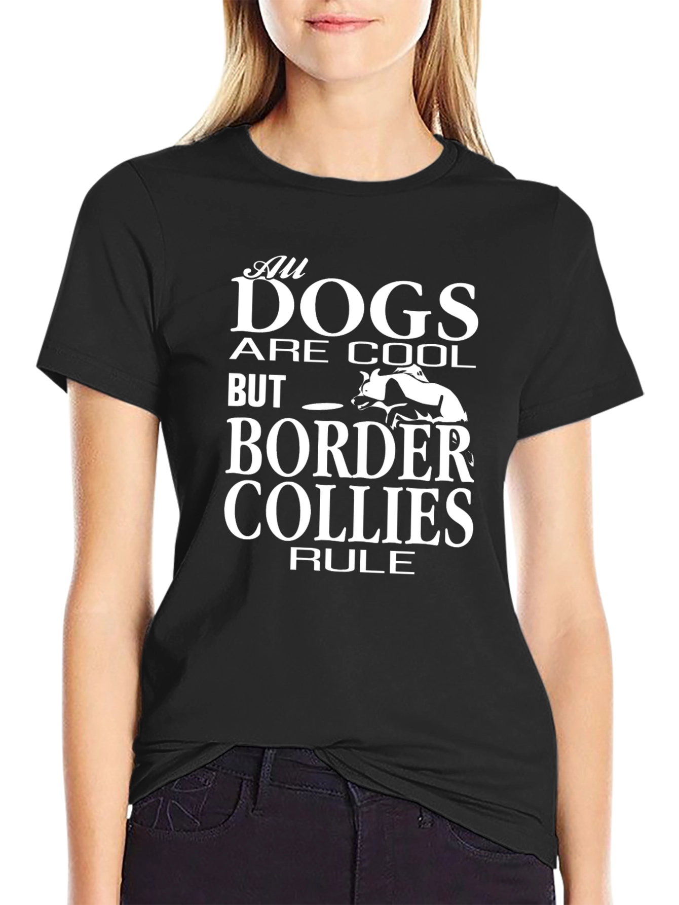 All Dogs Are Cool T-Shirt Border Collie Tee