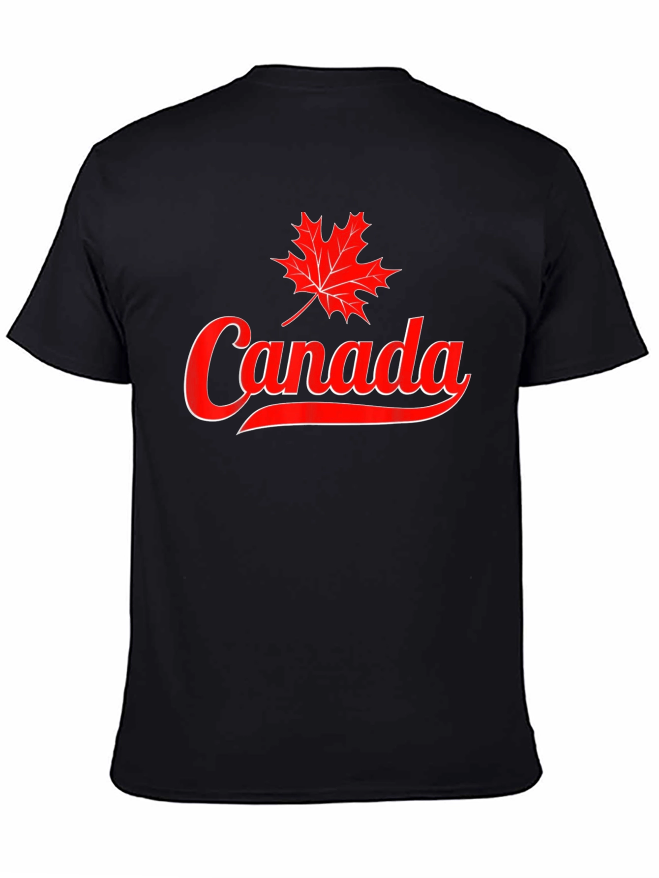 Canada Maple Leaf T-Shirt - Black