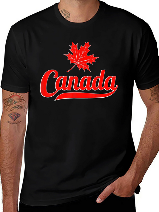 Canada Maple Leaf T-Shirt - Black