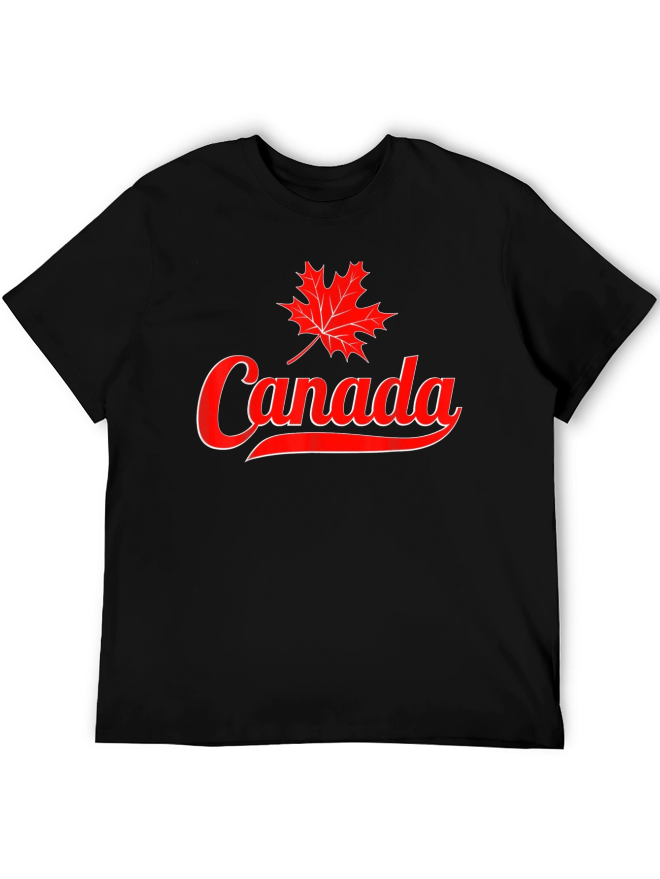 Canada Maple Leaf T-Shirt - Black