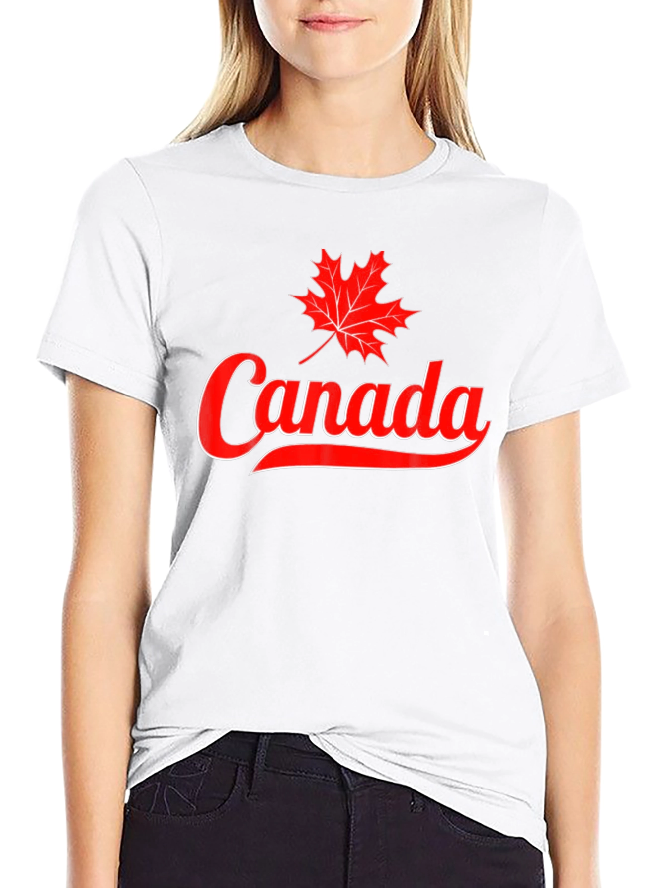 Canada Maple Leaf T-Shirt - Black