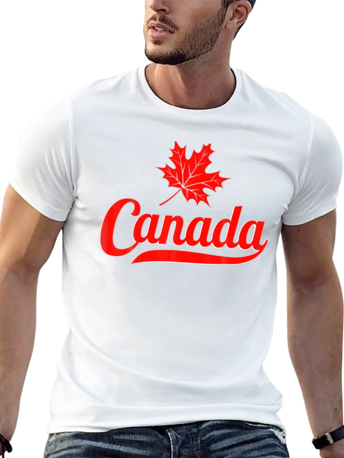Canada Maple Leaf T-Shirt - Black