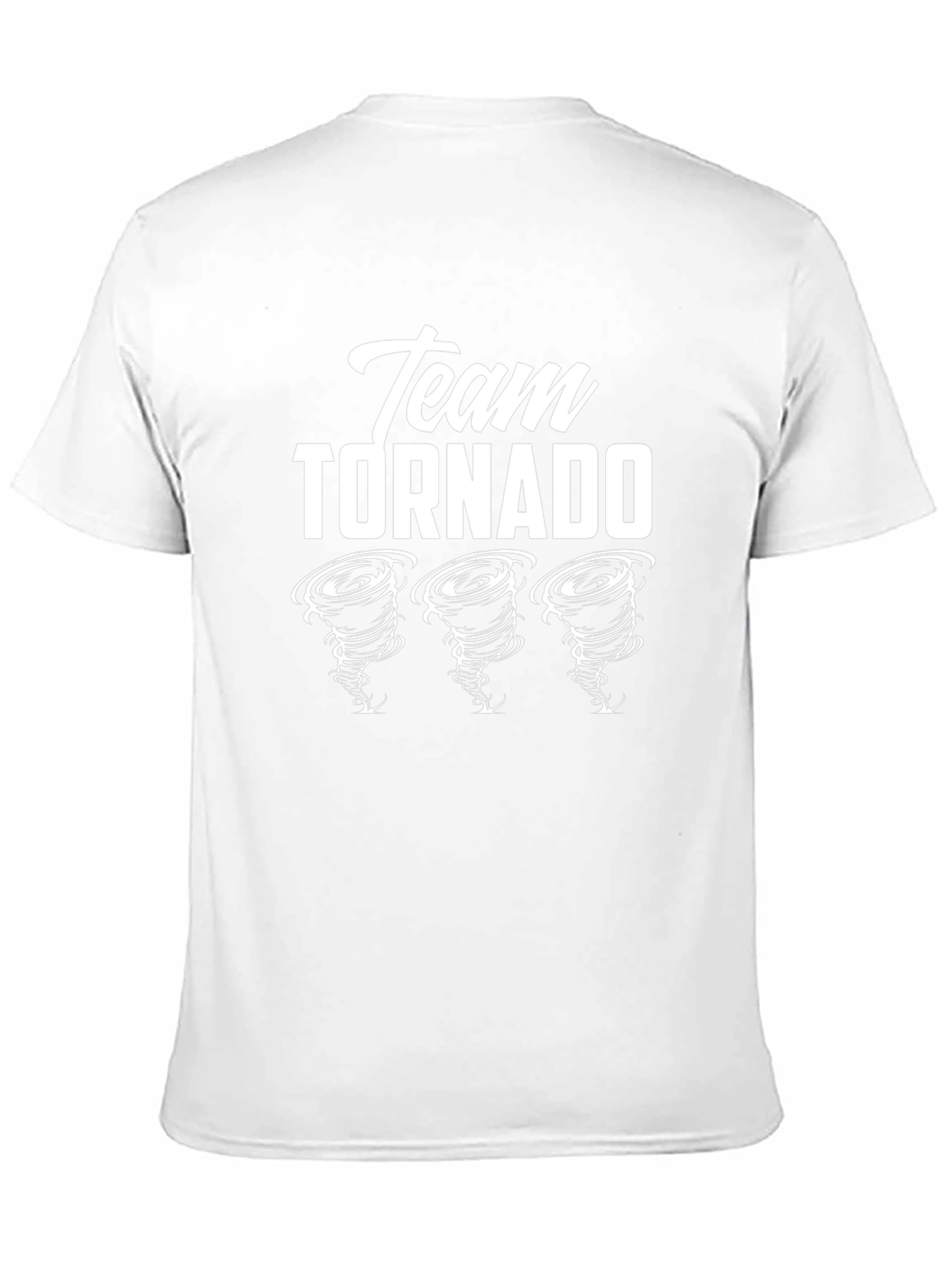 Team Tornado Graphic T-Shirt - Black Cotton Tee