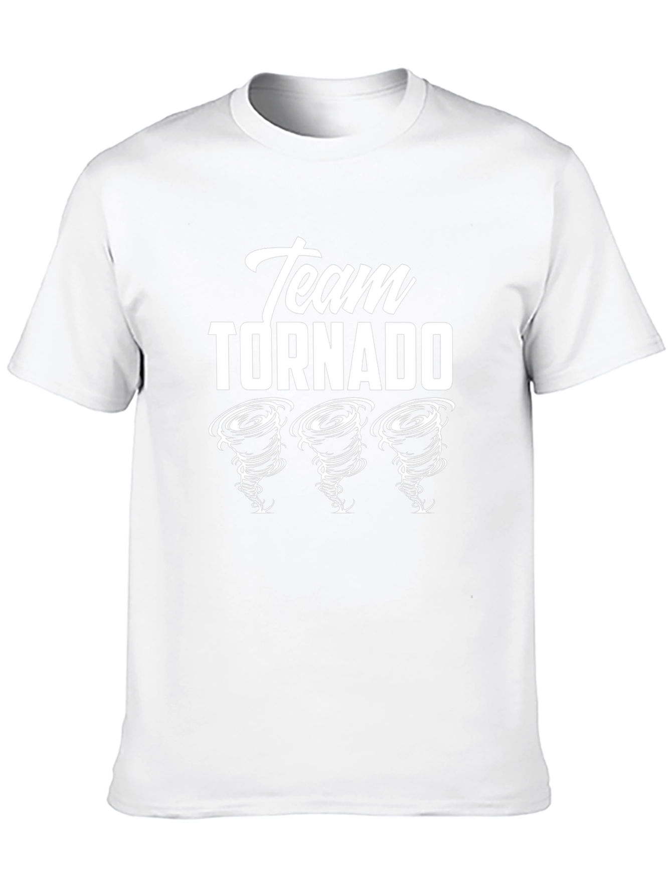 Team Tornado Graphic T-Shirt - Black Cotton Tee