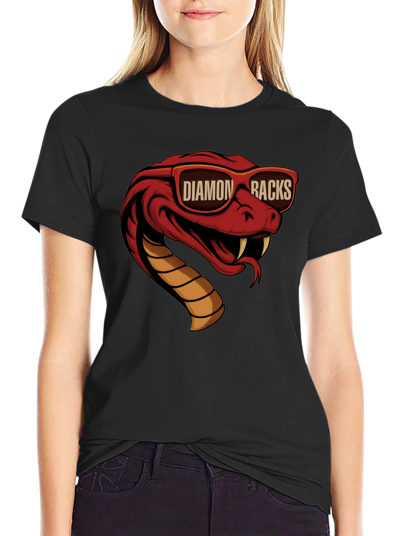 Diamond Racks Snake Graphic Tee