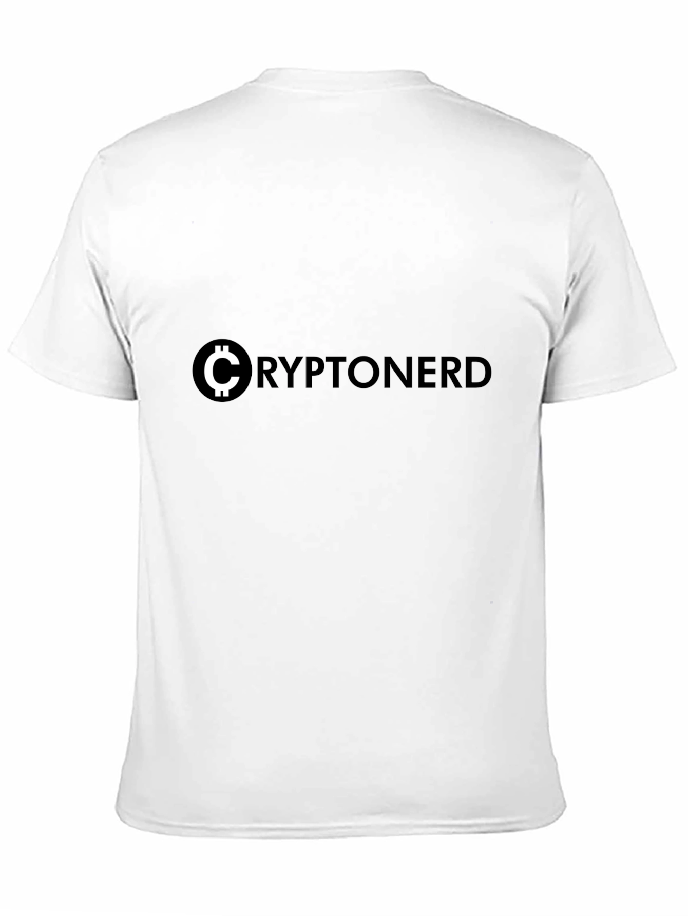CryptoNerd Black T-Shirt - Cryptocurrency Enthusiast Tee