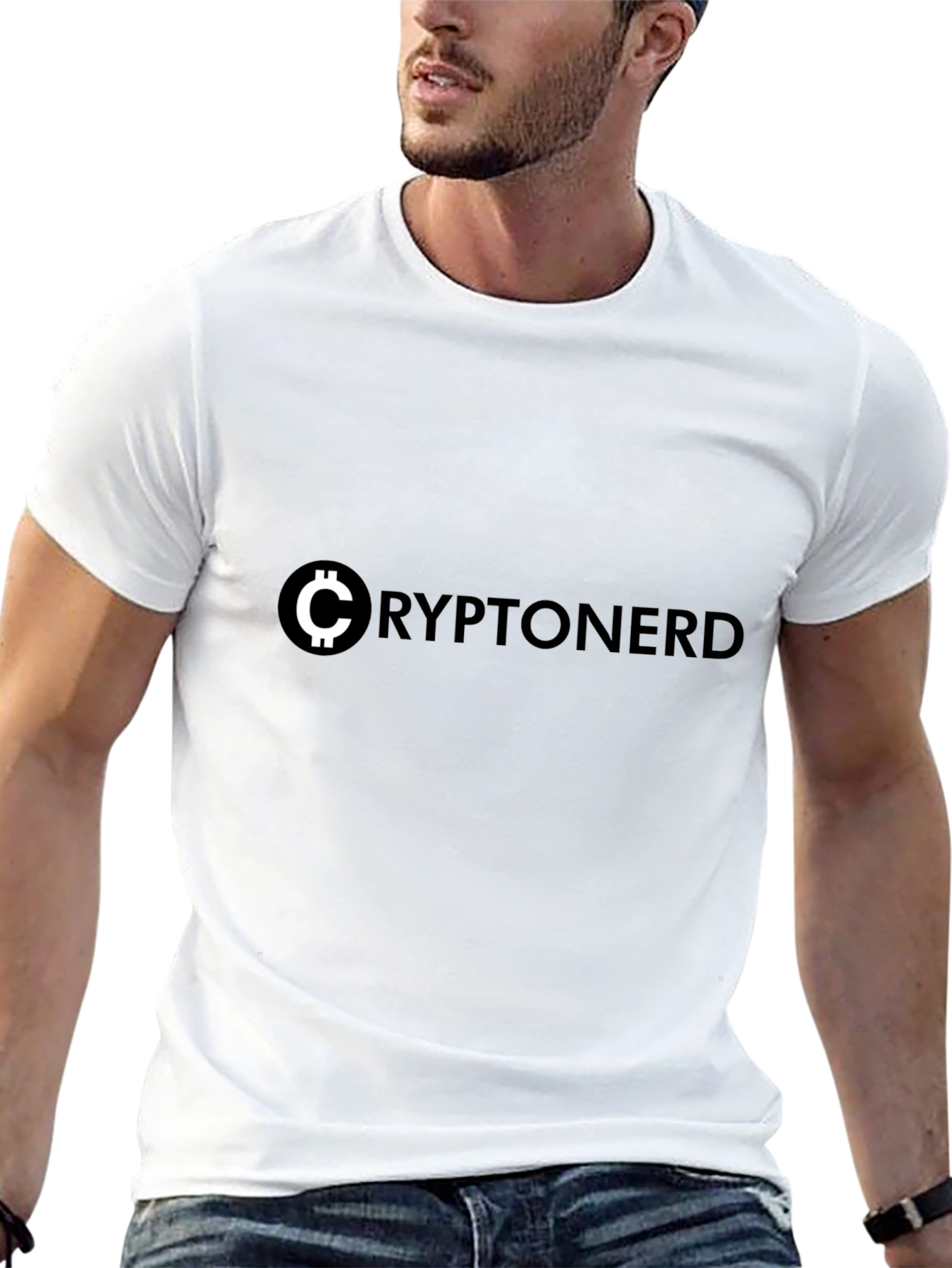 CryptoNerd Black T-Shirt - Cryptocurrency Enthusiast Tee