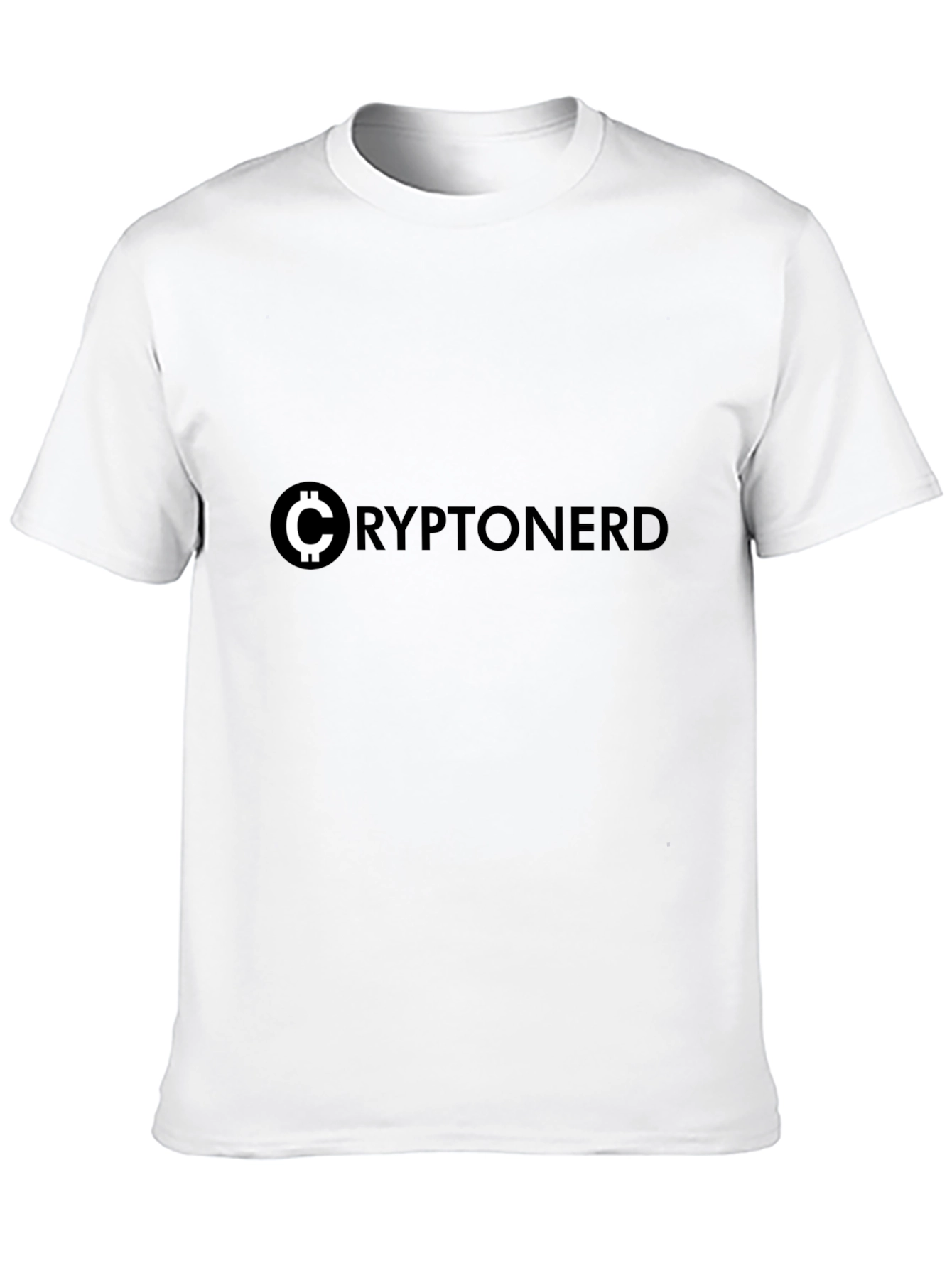 CryptoNerd Black T-Shirt - Cryptocurrency Enthusiast Tee