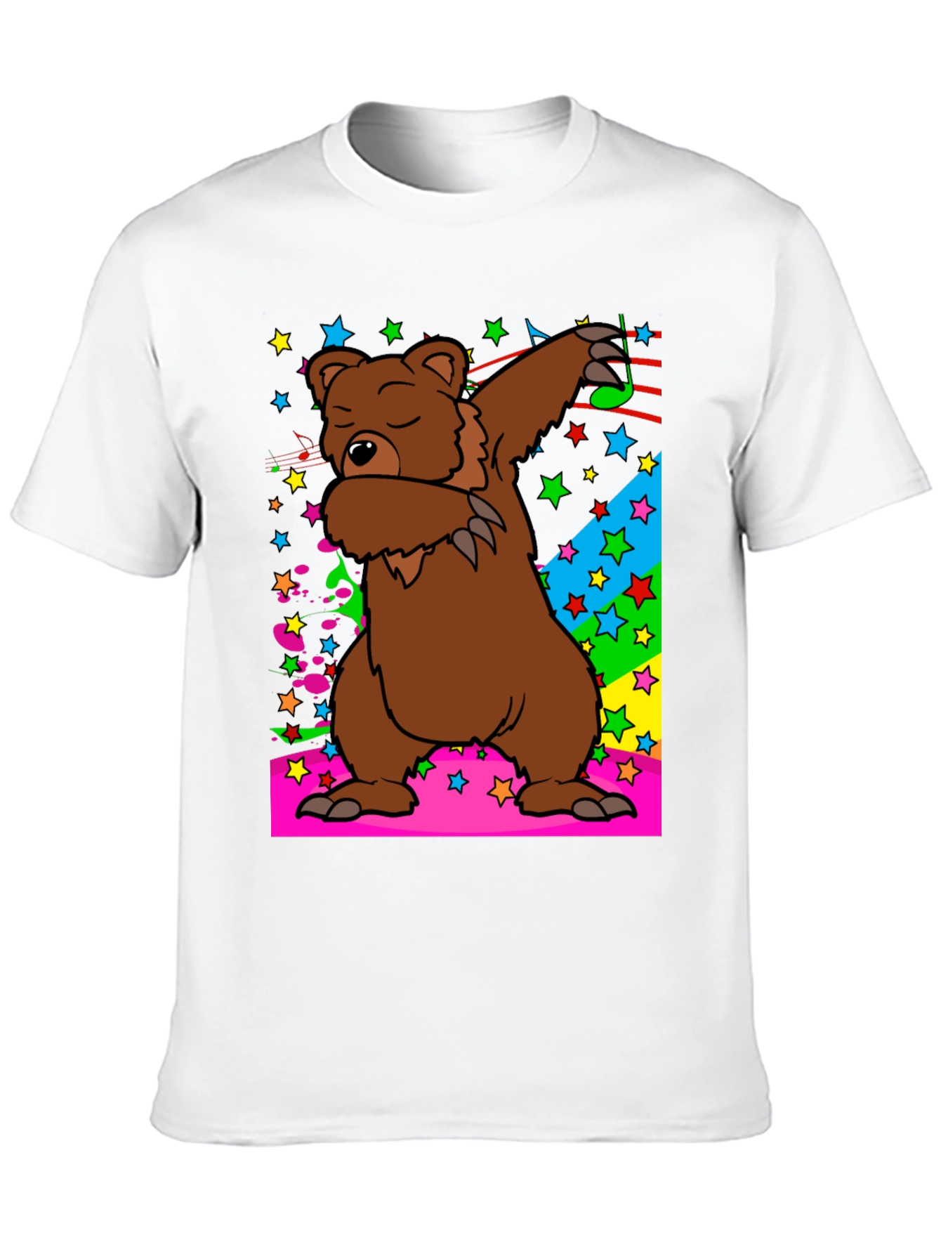 Dabbing Bear Graphic Tee - Fun & Unique T-Shirt
