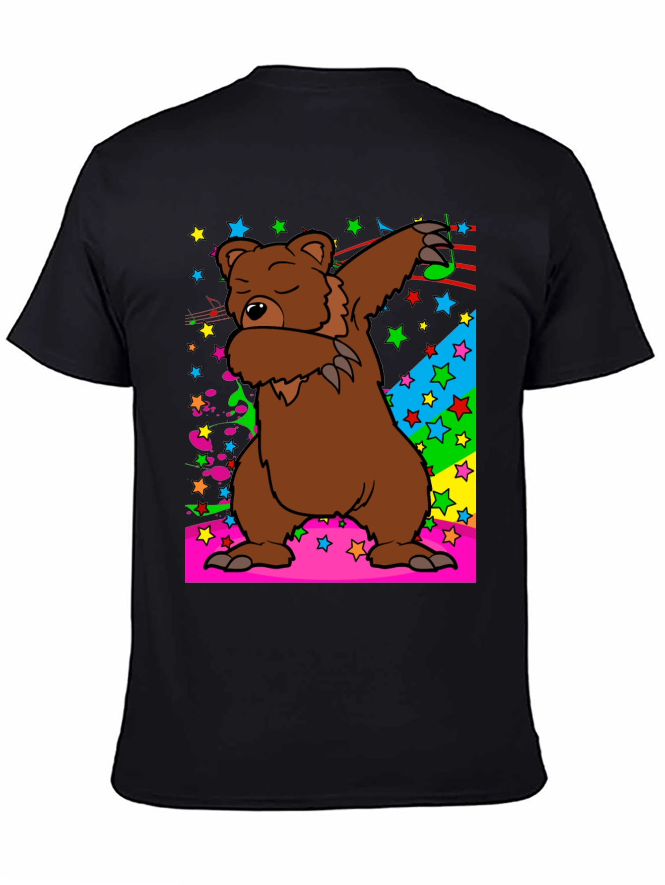 Dabbing Bear Graphic Tee - Fun & Unique T-Shirt