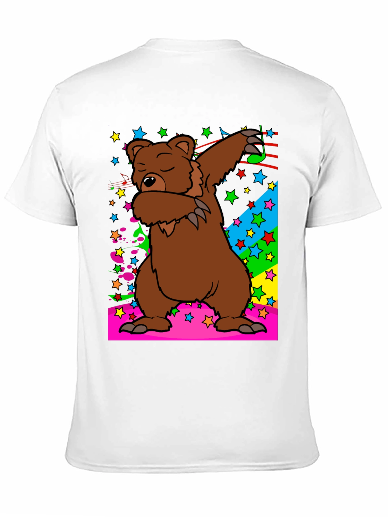 Dabbing Bear Graphic Tee - Fun & Unique T-Shirt
