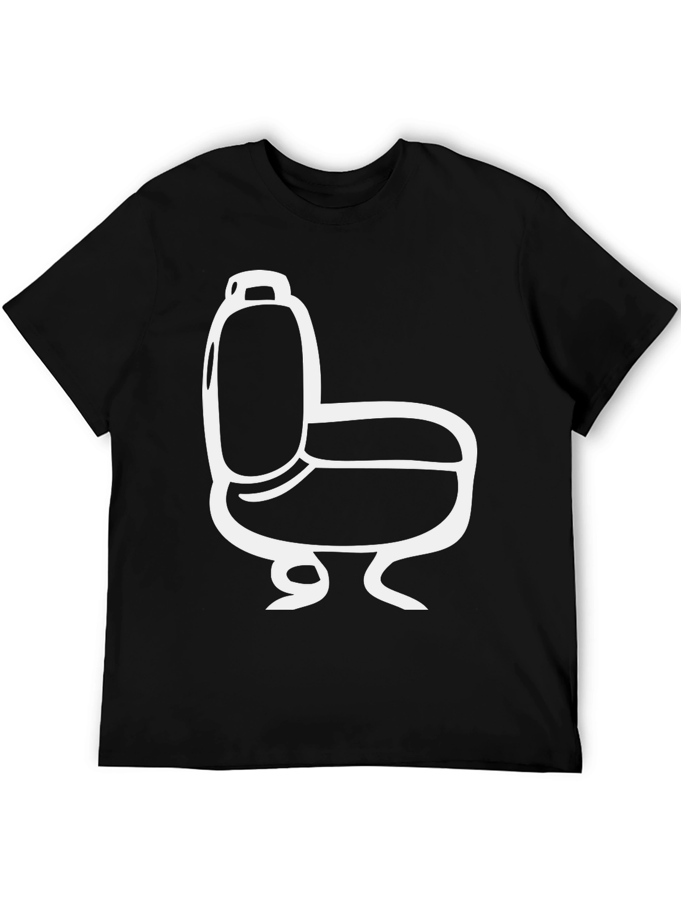 Toilet Graphic Tee - Funny Bathroom Humor Shirt