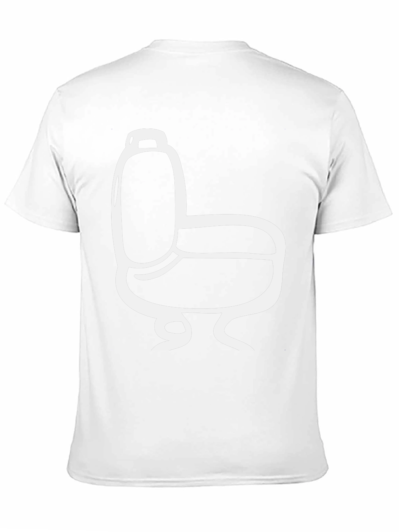 Toilet Graphic Tee - Funny Bathroom Humor Shirt