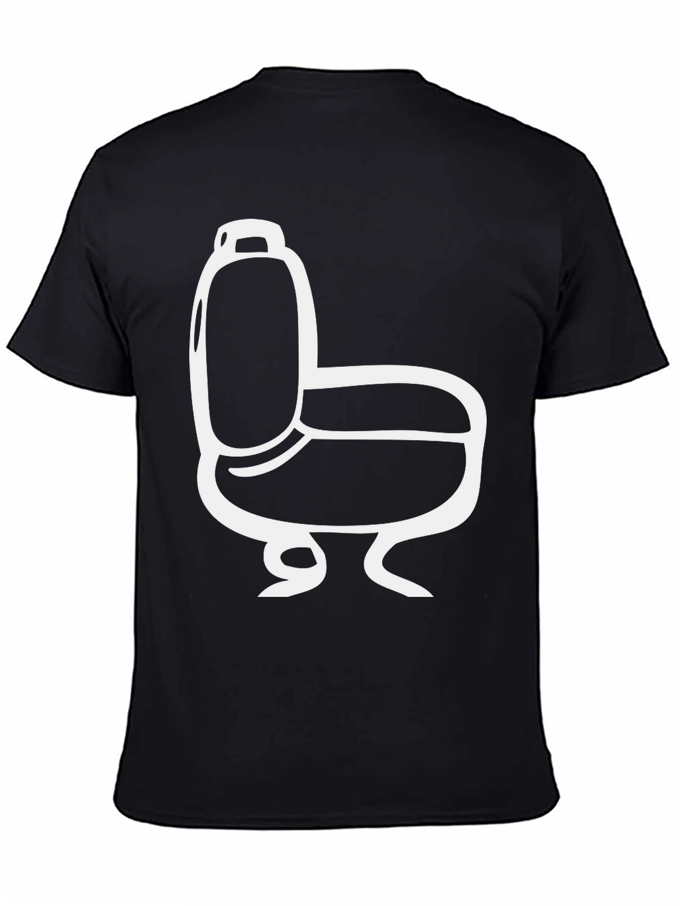 Toilet Graphic Tee - Funny Bathroom Humor Shirt