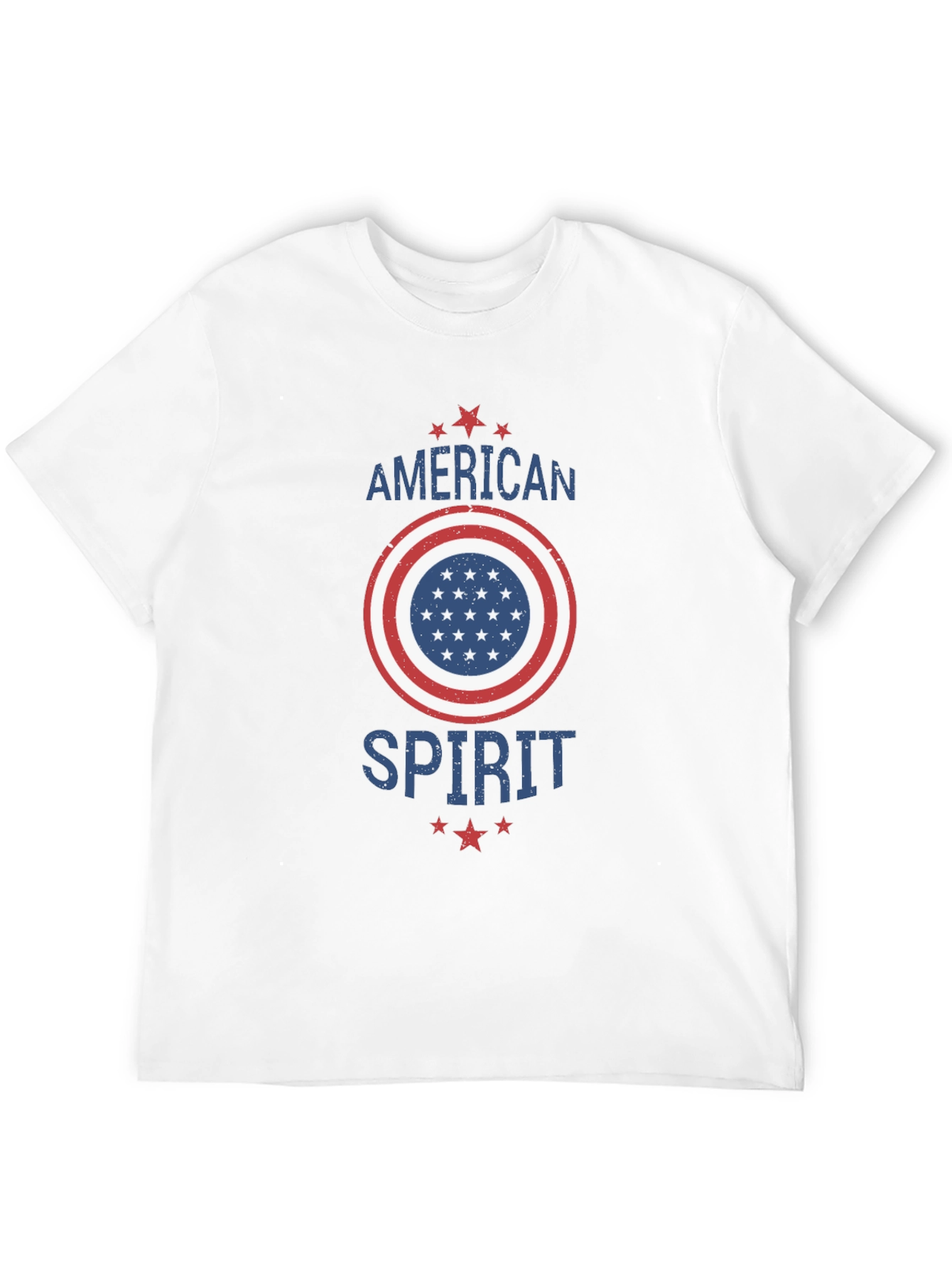 American Spirit Graphic Print T-Shirt