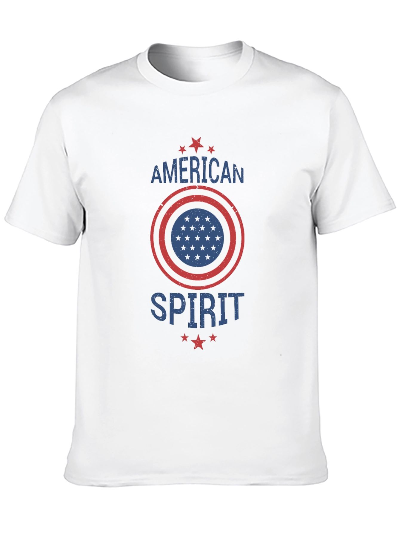 American Spirit Graphic Print T-Shirt