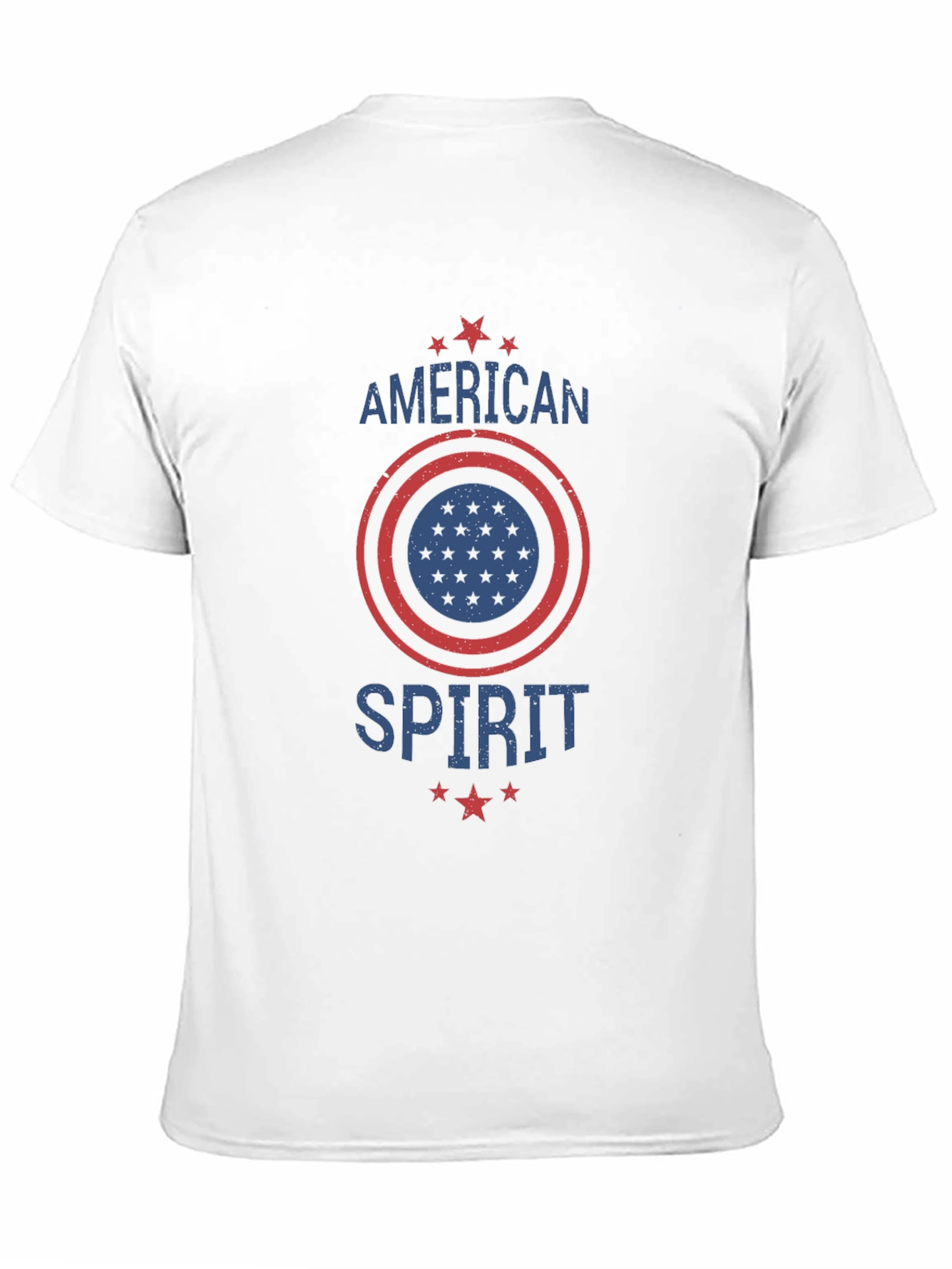 American Spirit Graphic Print T-Shirt
