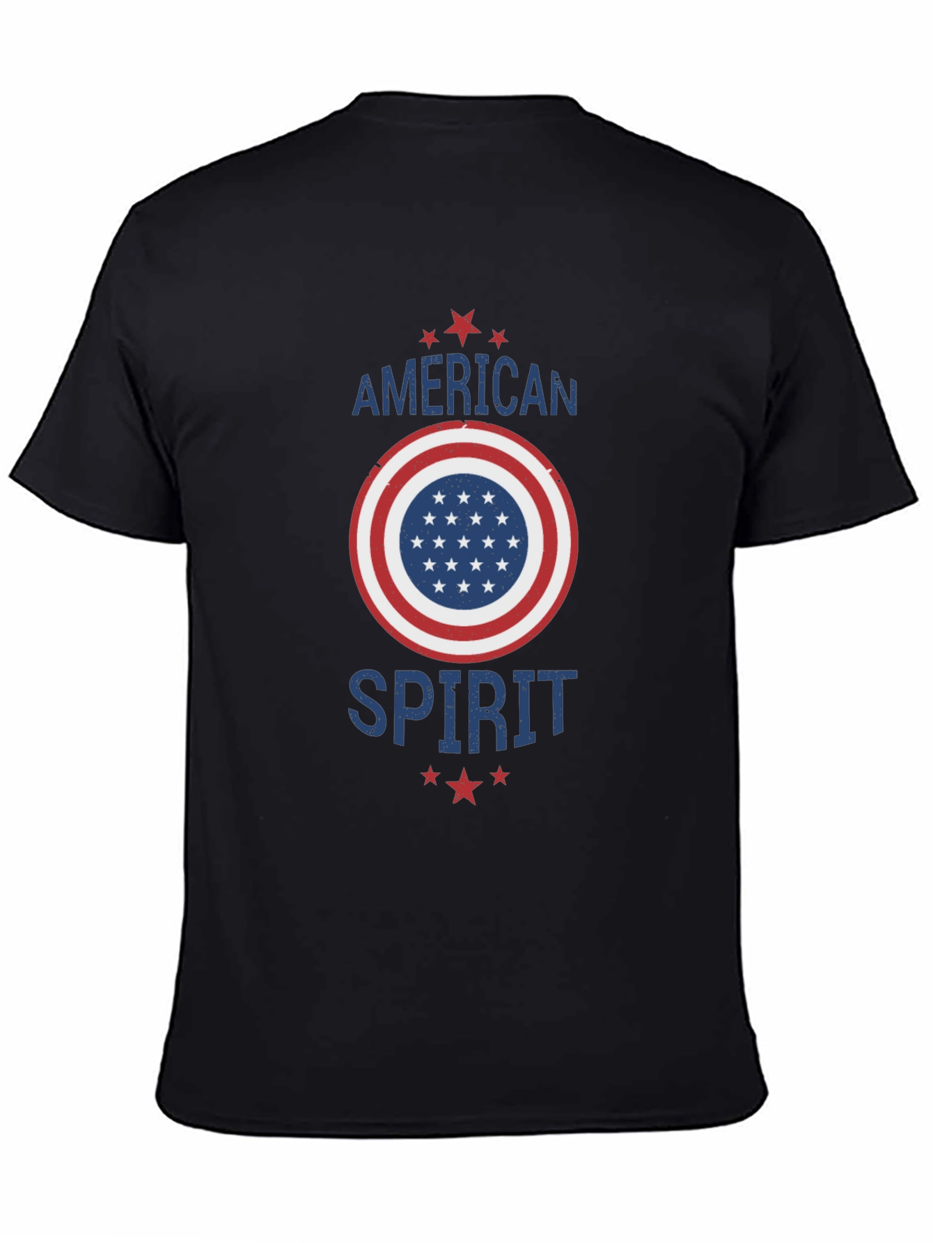 American Spirit Graphic Print T-Shirt