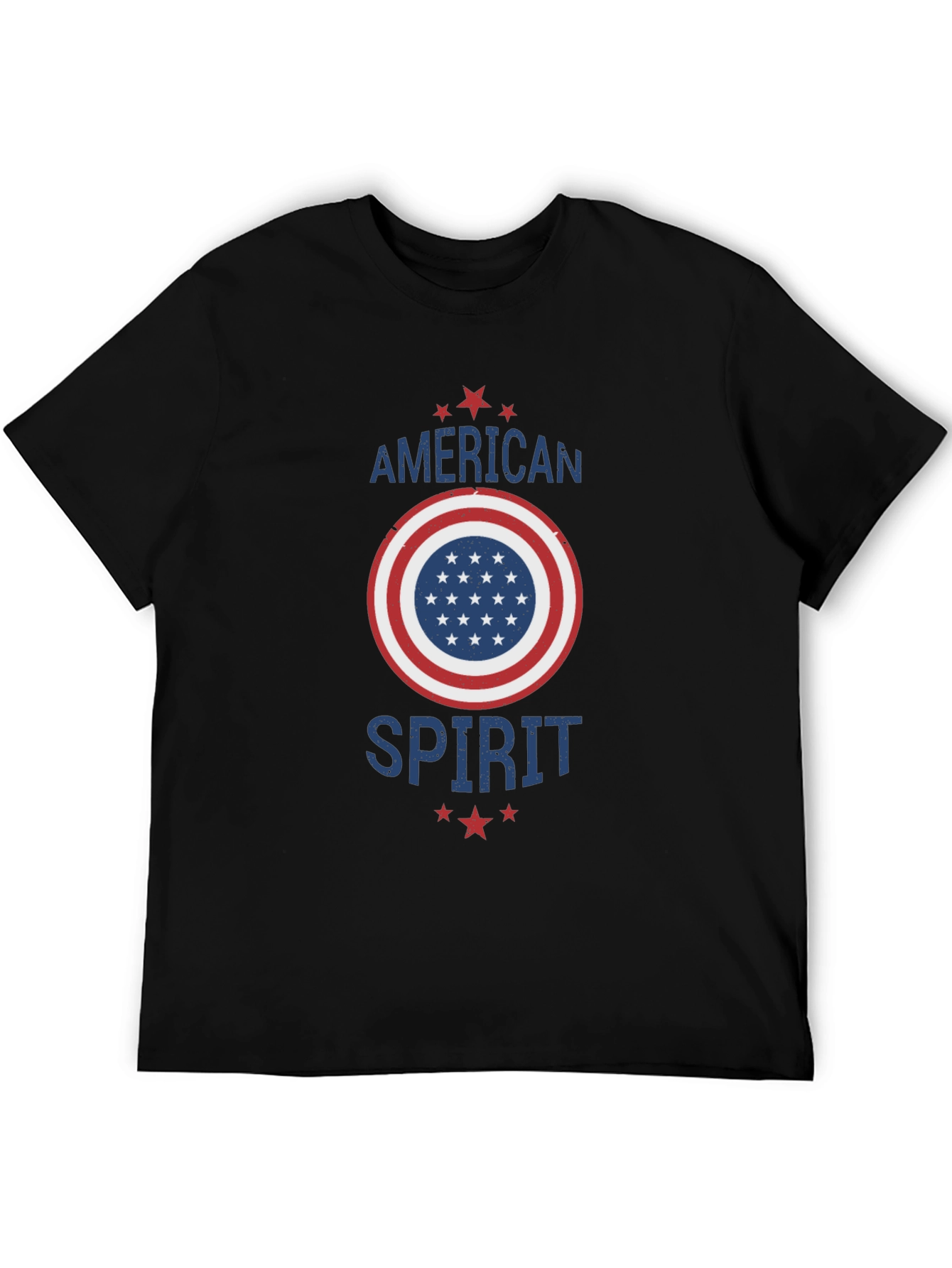 American Spirit Graphic Print T-Shirt