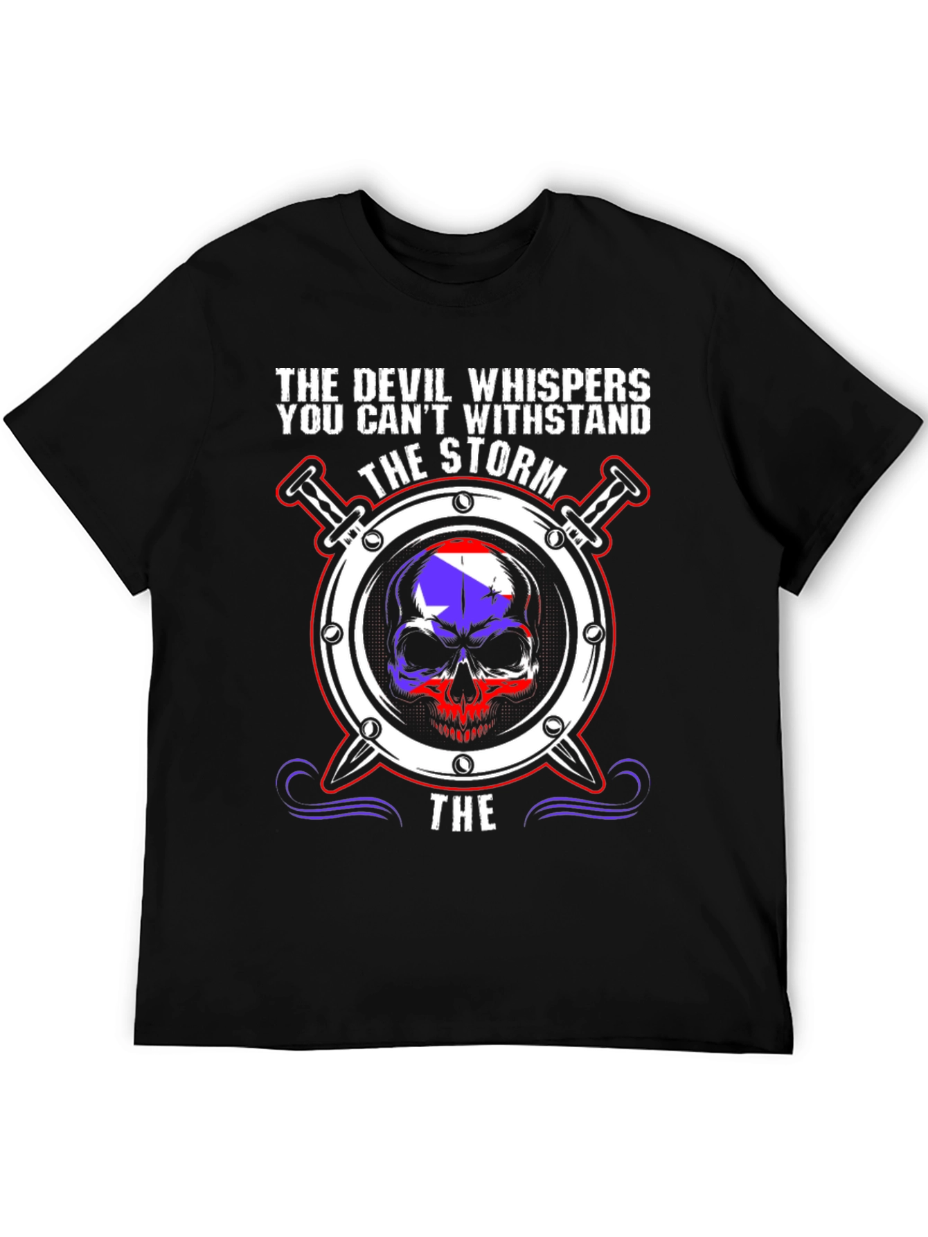 The Storm Skull Graphic T-Shirt