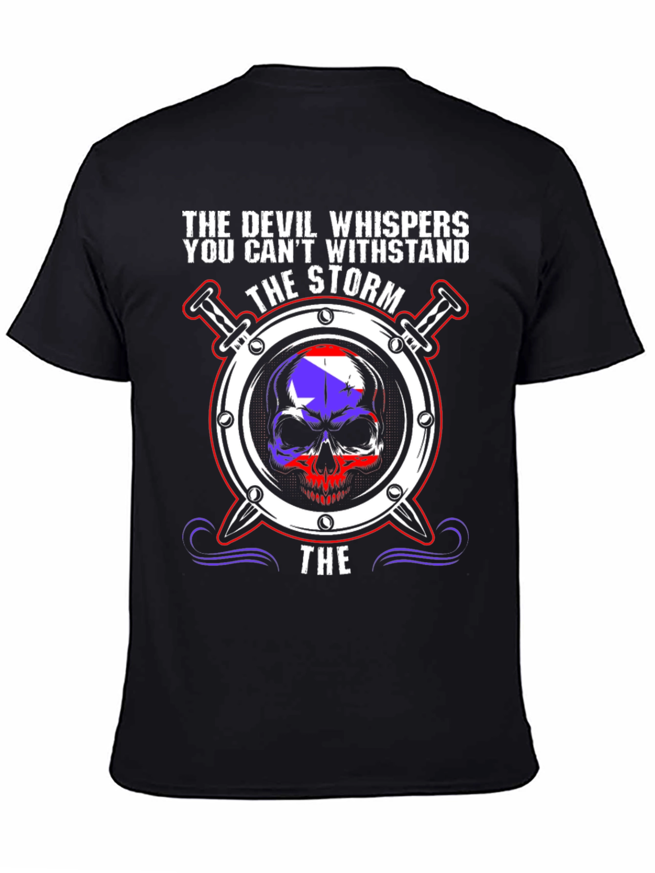 The Storm Skull Graphic T-Shirt