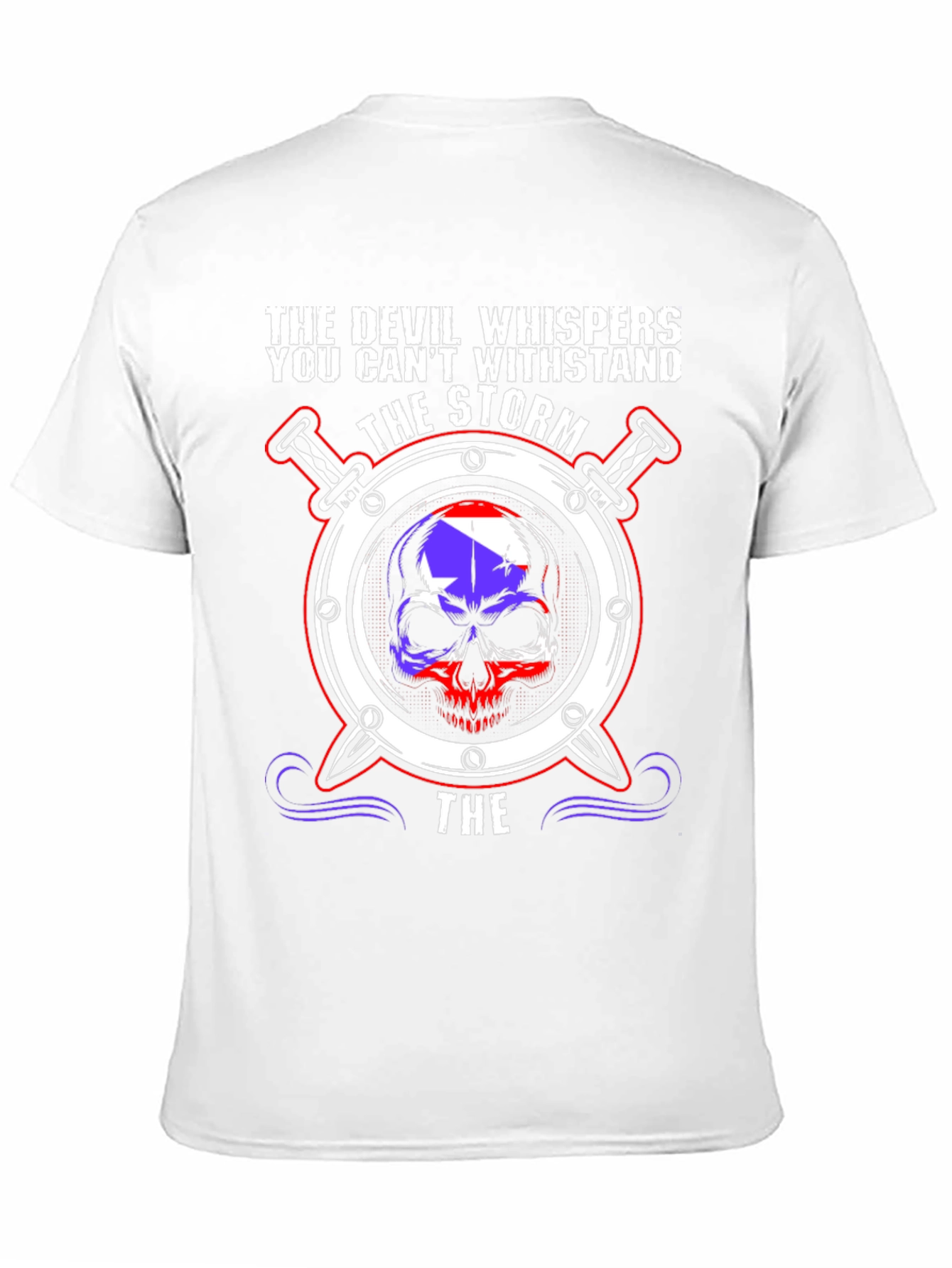 The Storm Skull Graphic T-Shirt