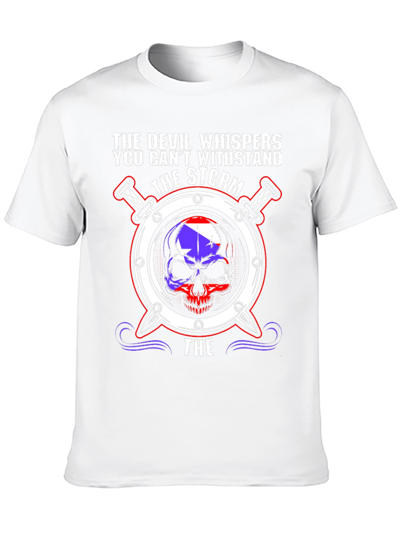The Storm Skull Graphic T-Shirt