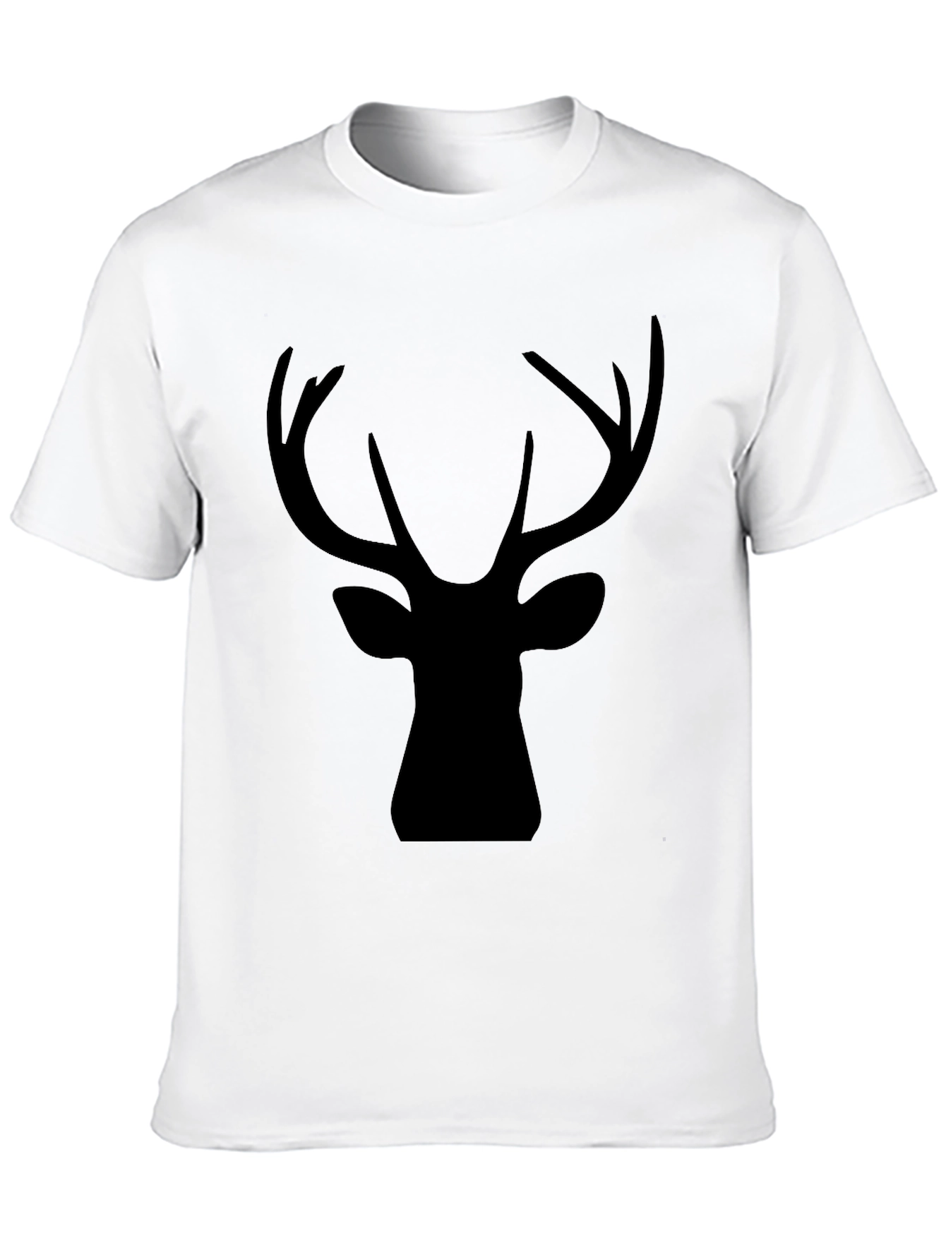 Black Deer Silhouette T-Shirt
