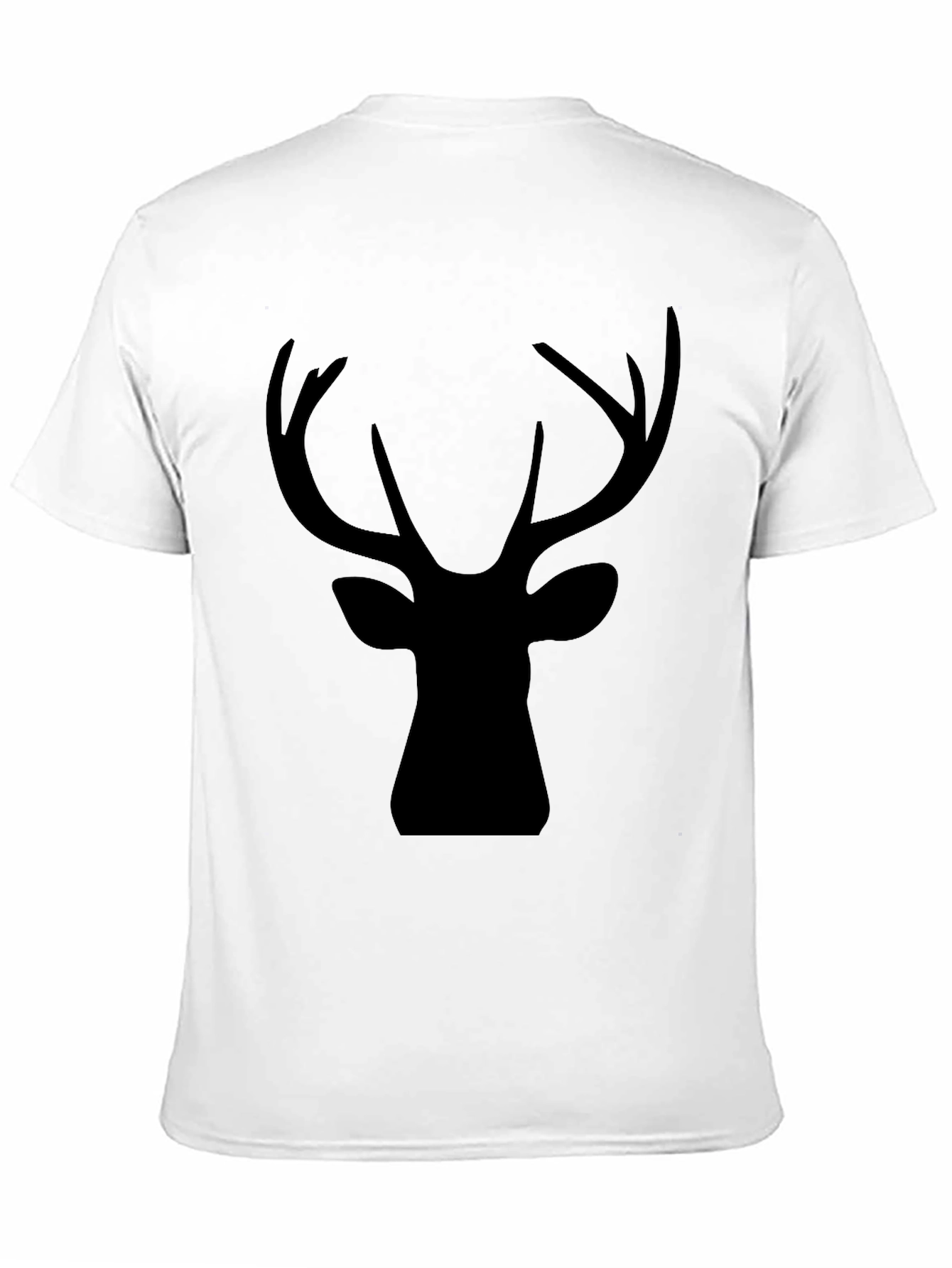 Black Deer Silhouette T-Shirt