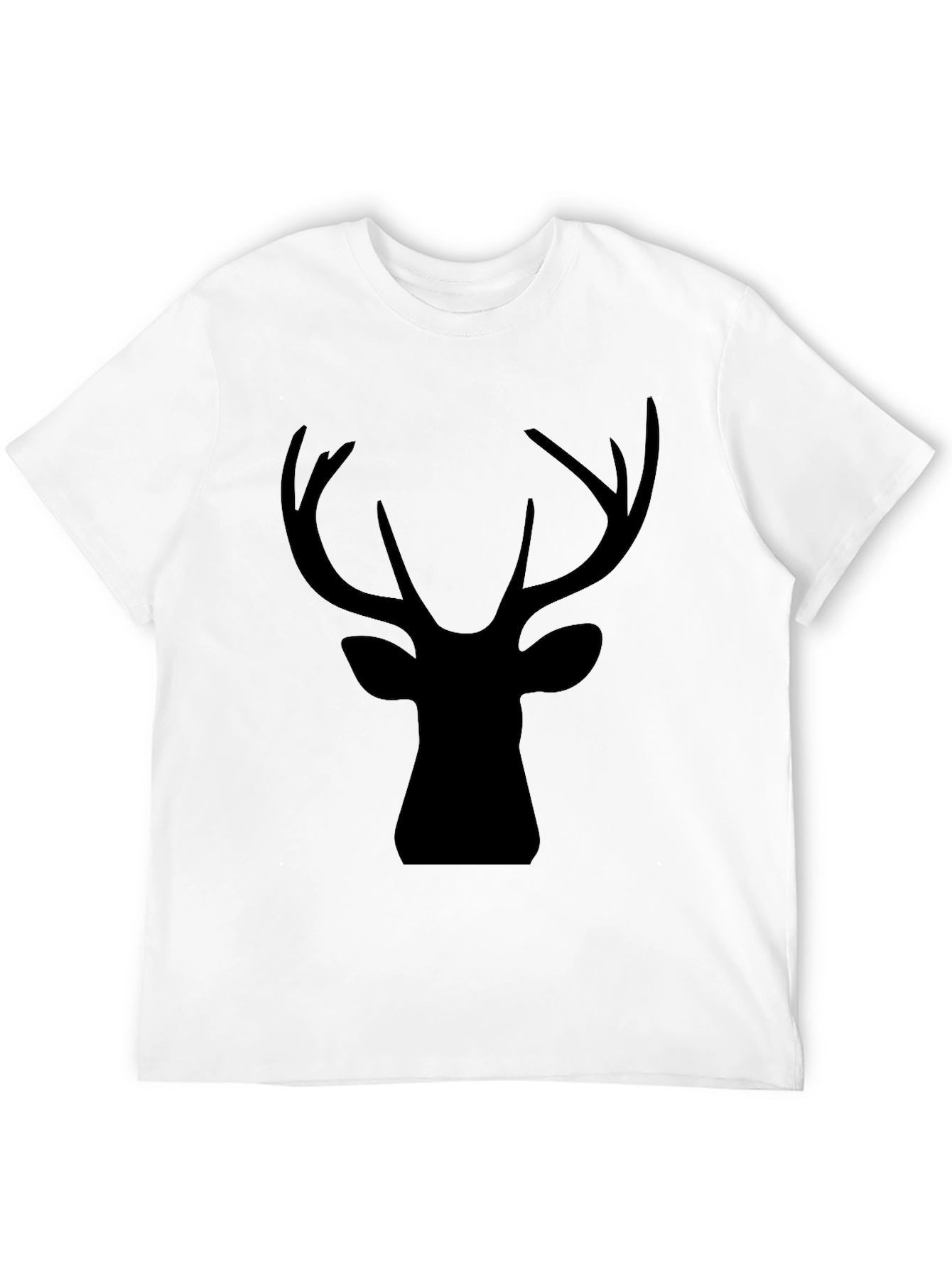 Black Deer Silhouette T-Shirt