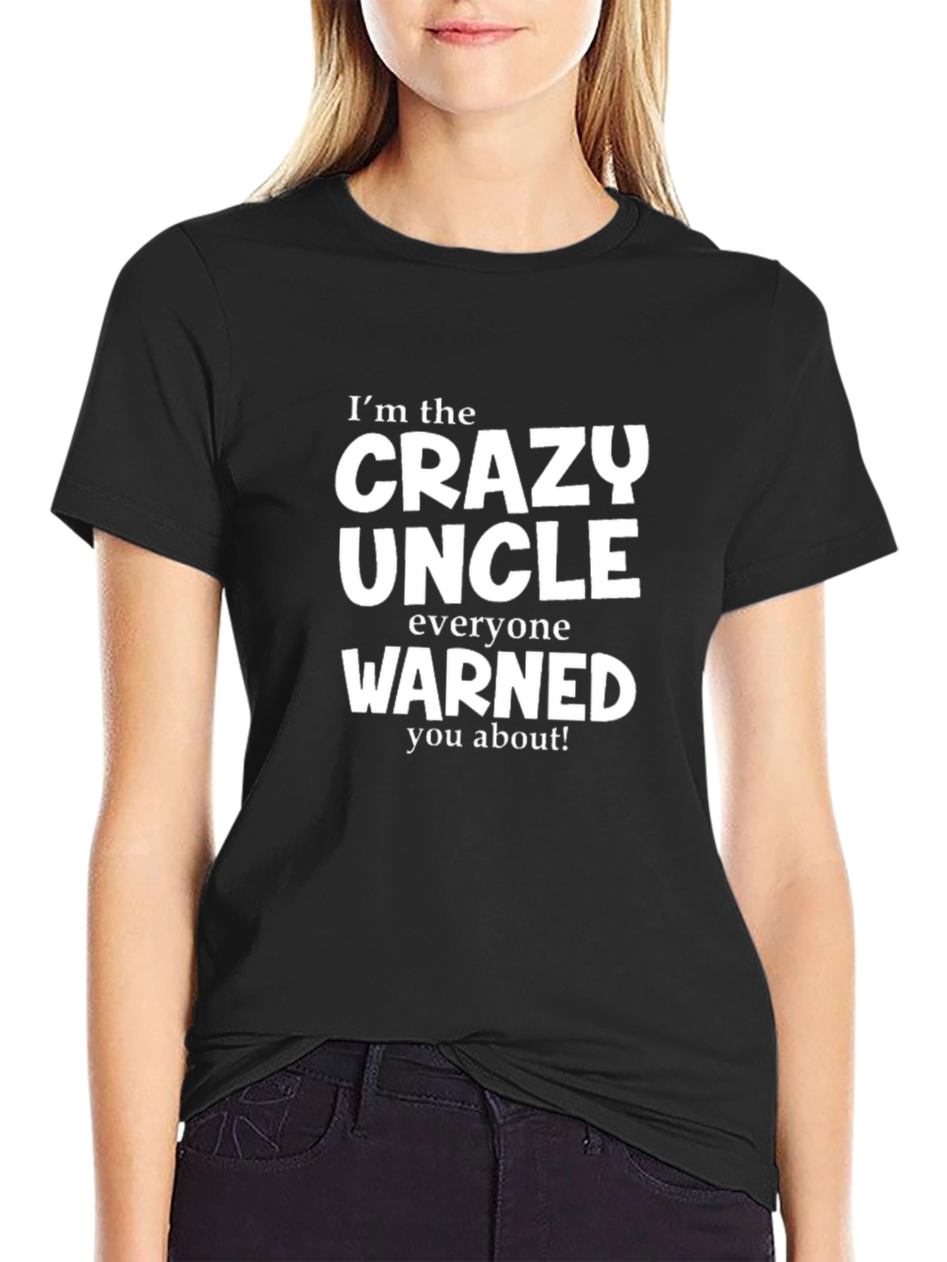 Crazy Uncle T-Shirt - Warning Included!